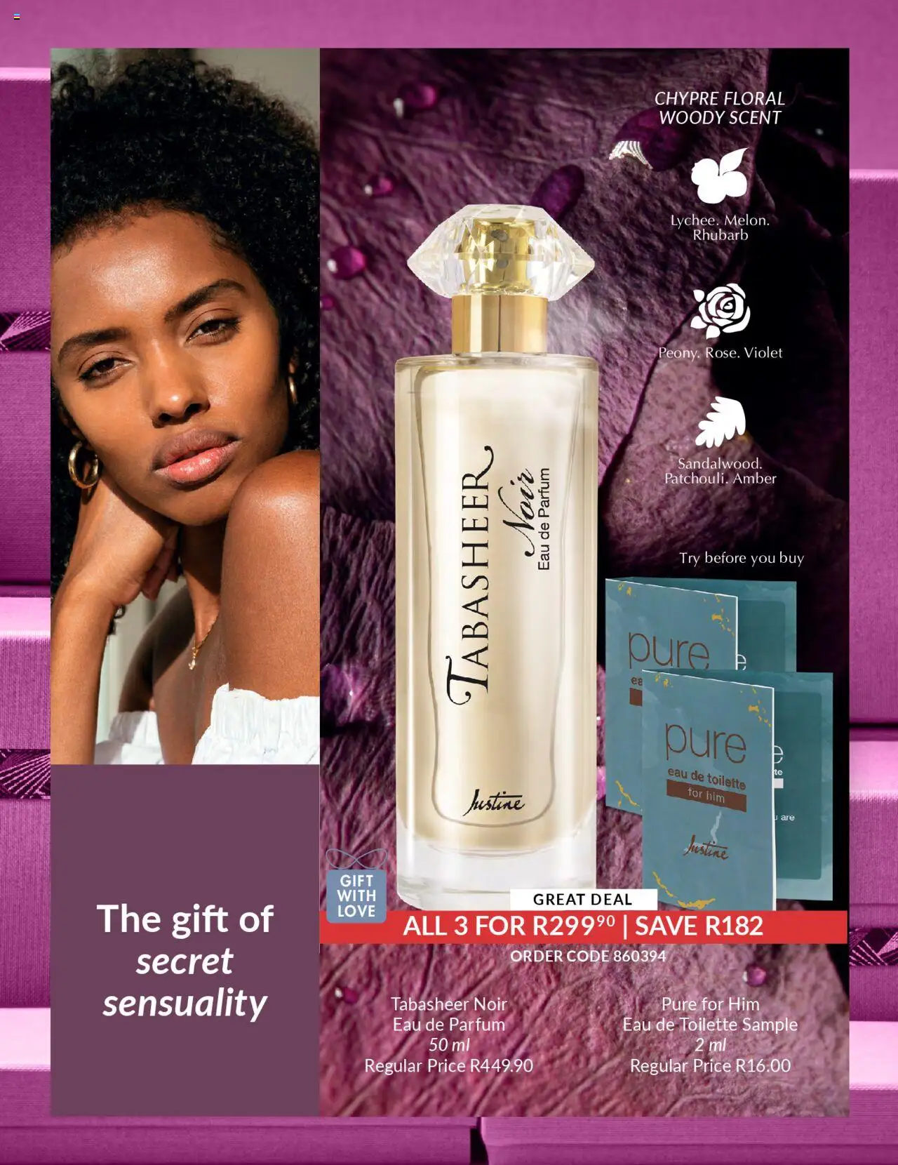 New Justine catalogue – valid from 17.10.2025 | Page: 3 | Products: Eau de toilette
