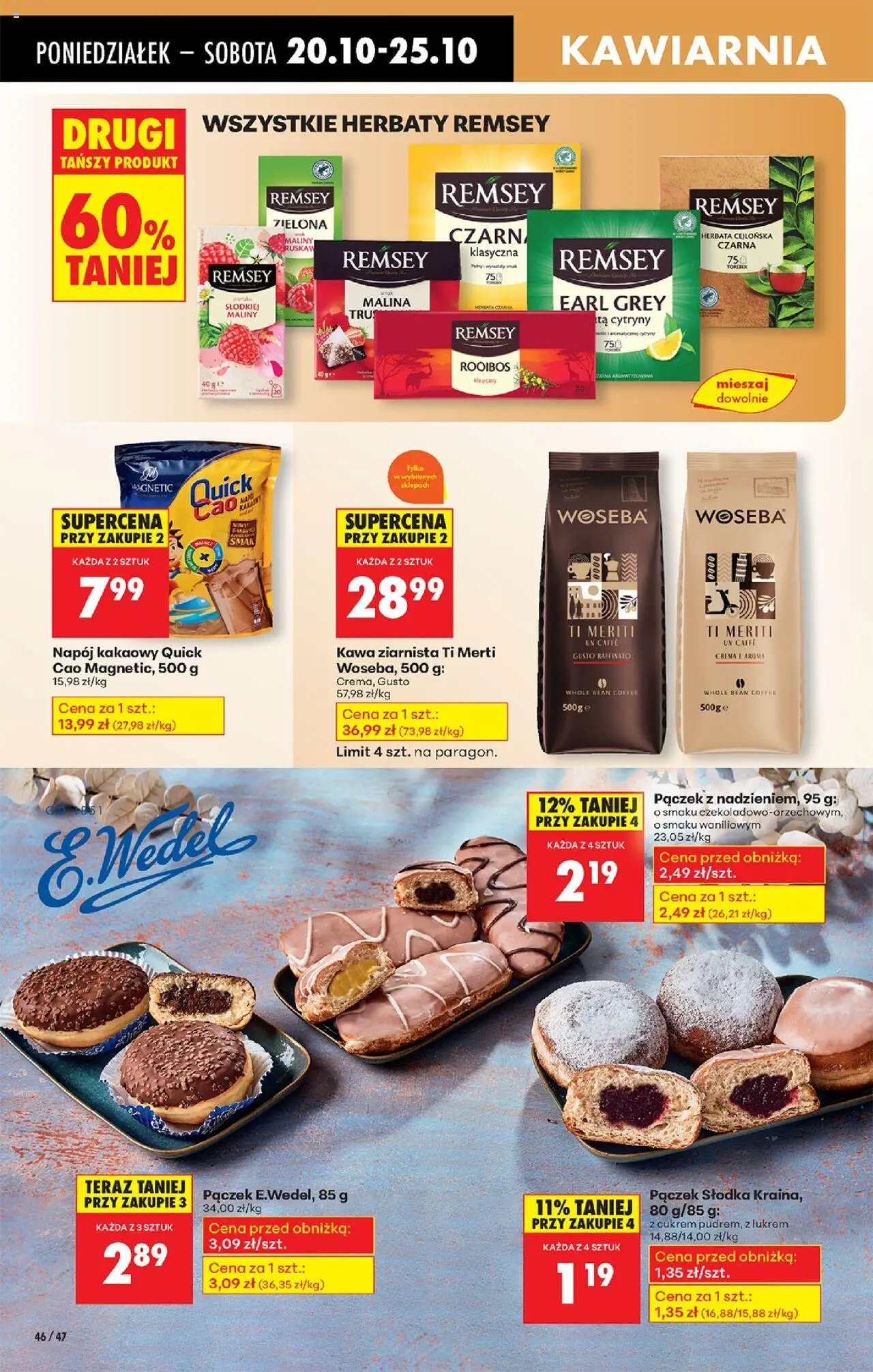 Biedronka gazetka od 20.10.2025 | Strona: 58 | Produkty: Kawa ziarnista, Cytryny, Herbata, Truskawki