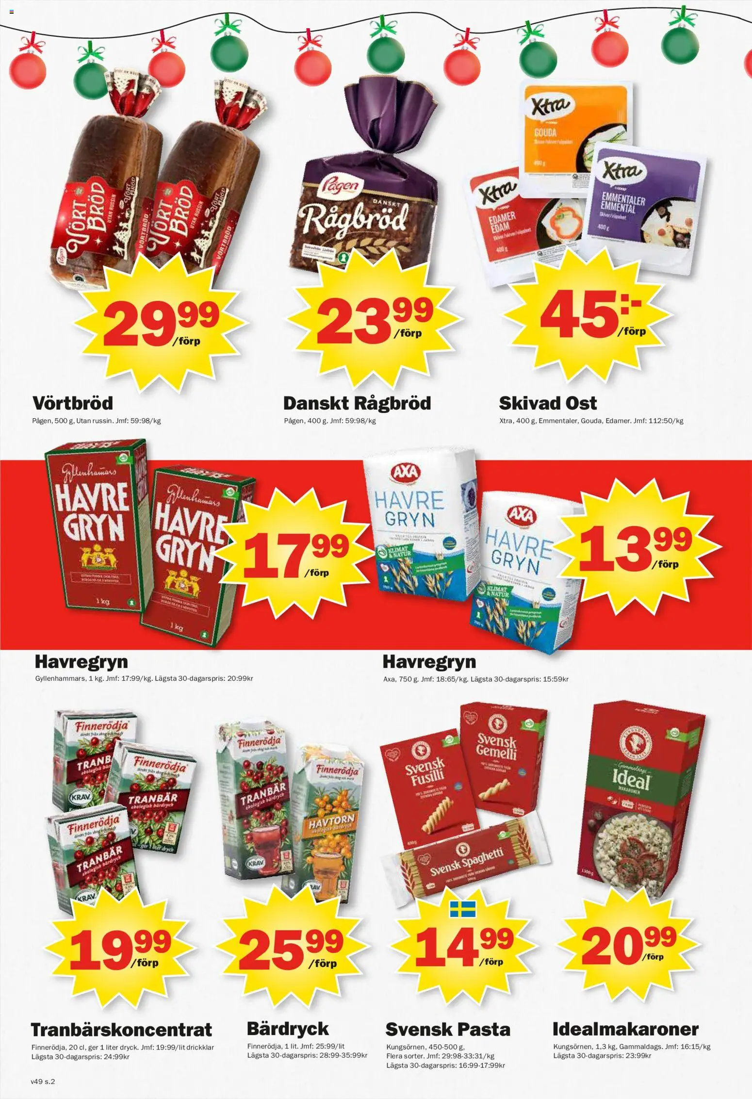 Pekås reklamblad aktuell från 01.12.2025 | Sida: 2