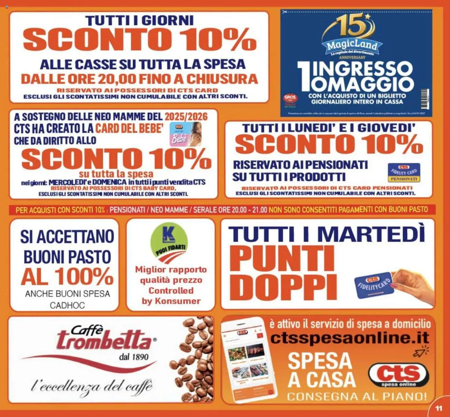 Volantino CTS del 17.04.2026 | Pagina: 11 | Prodotti: Caffè