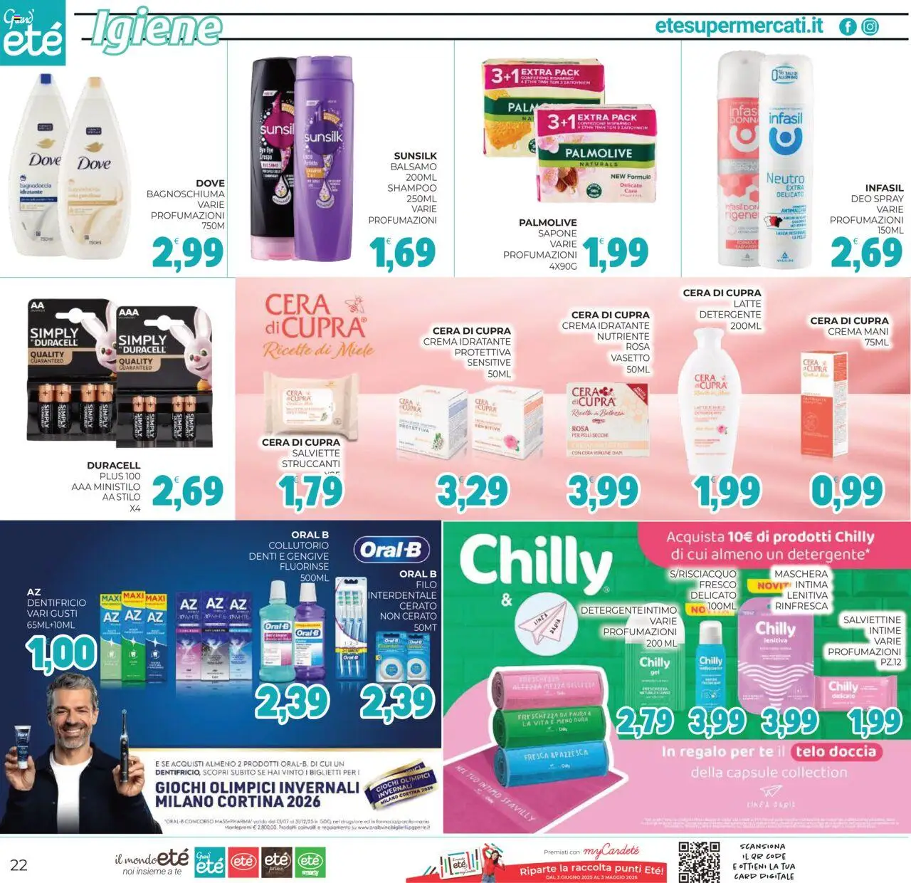 Volantino Eté del 21.10.2025 | Pagina: 22 | Prodotti: Balsamo, Maschera, Dentifricio, Latte