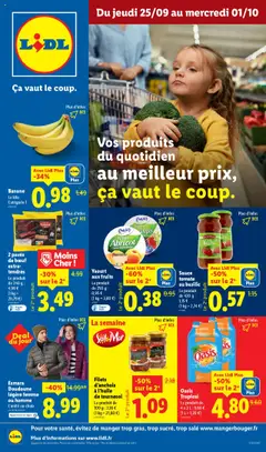 LIDL - Prévisualisation de LIDL catalogue semaine 39 valide à partir de 25.09.2025