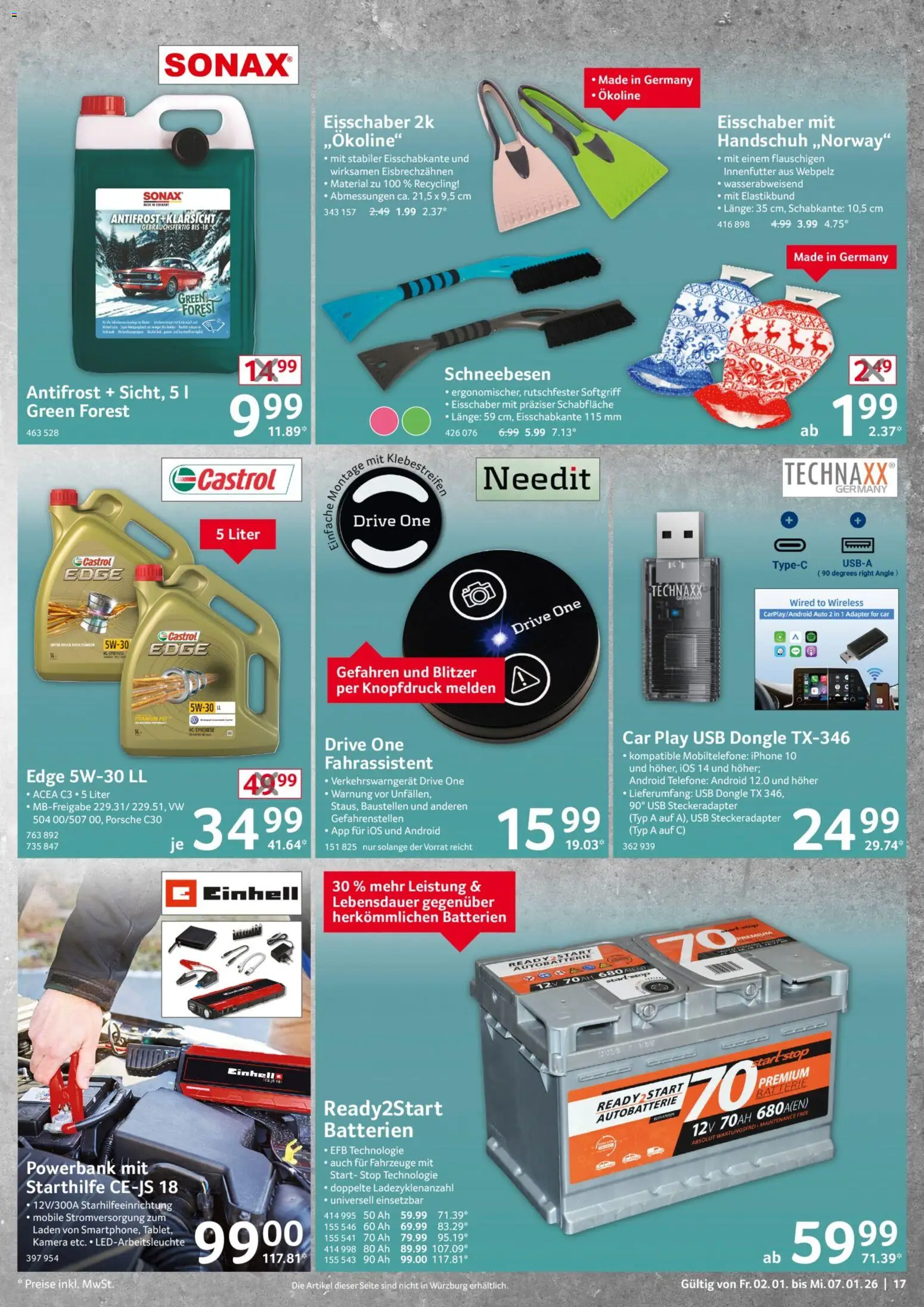 Selgros - Non Food – gültig ab 02.01.2025 | Seite: 17 | Produkte: Kamera, Batterie, Iphone, Powerbank