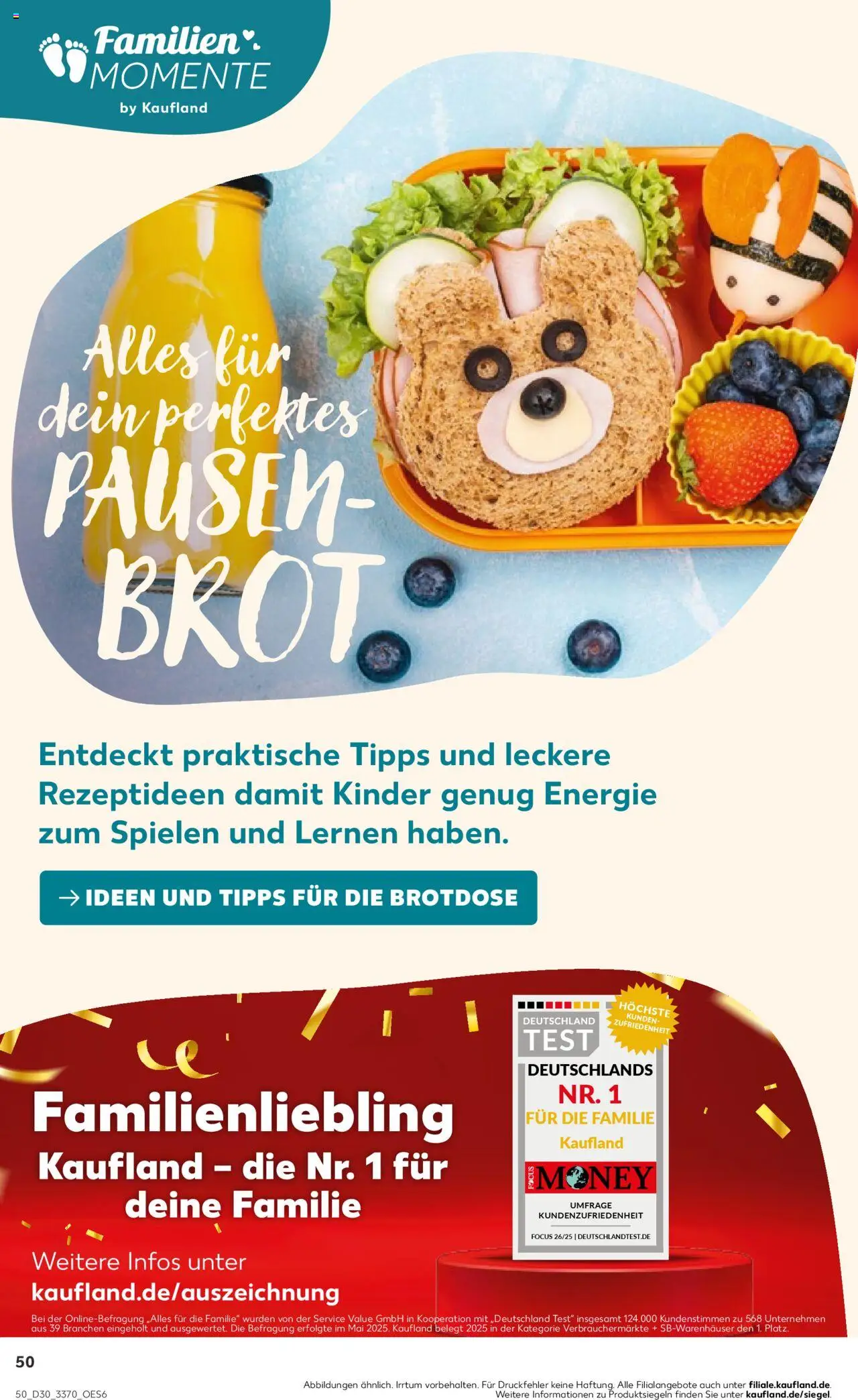 Kaufland Prospekt 	 - gültig ab dem 24.07.2025 | Seite: 50 | Produkte: Brot