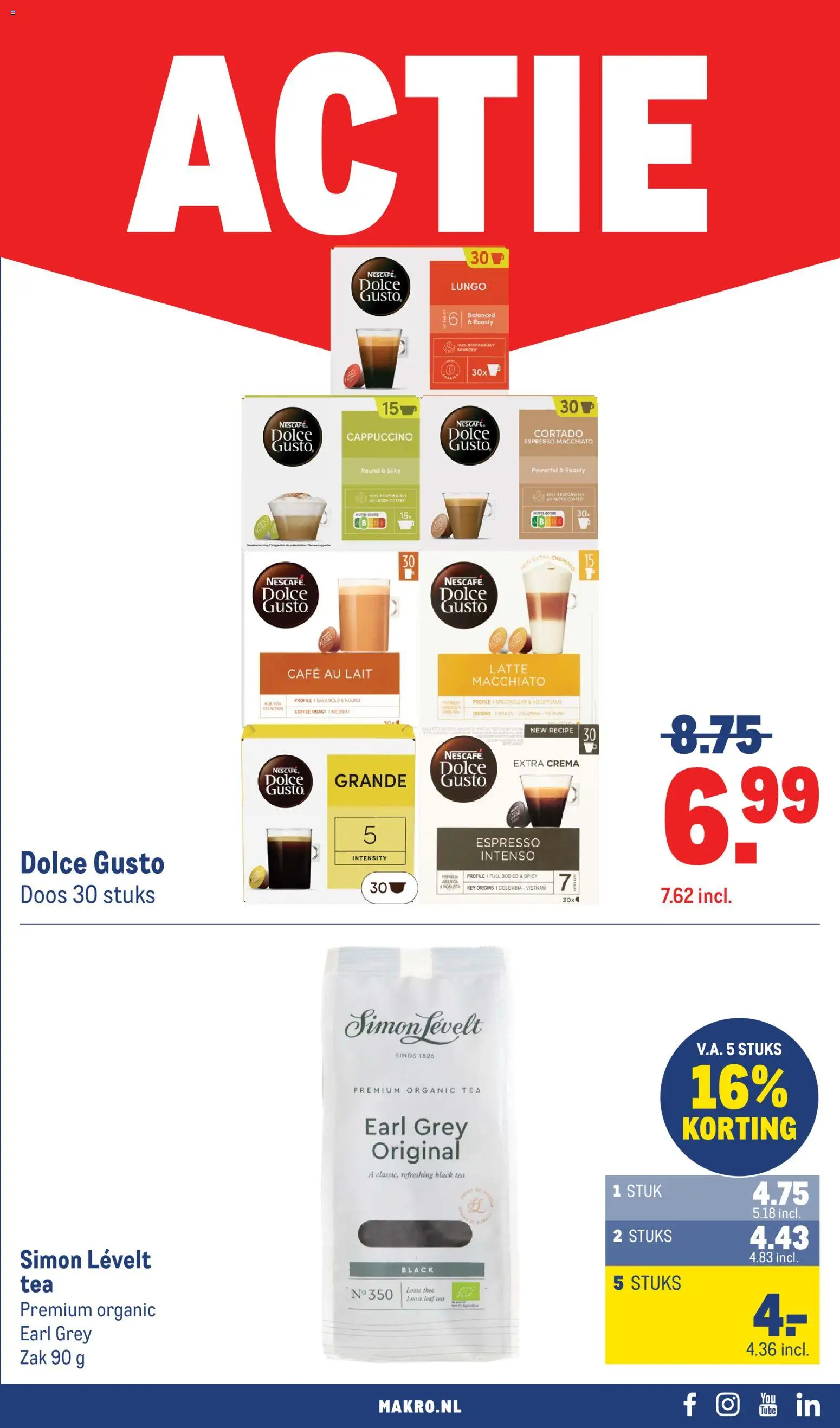 {H1} | Pagina: 77 | Producten: Thee, Zak, Nescafe, Cappuccino