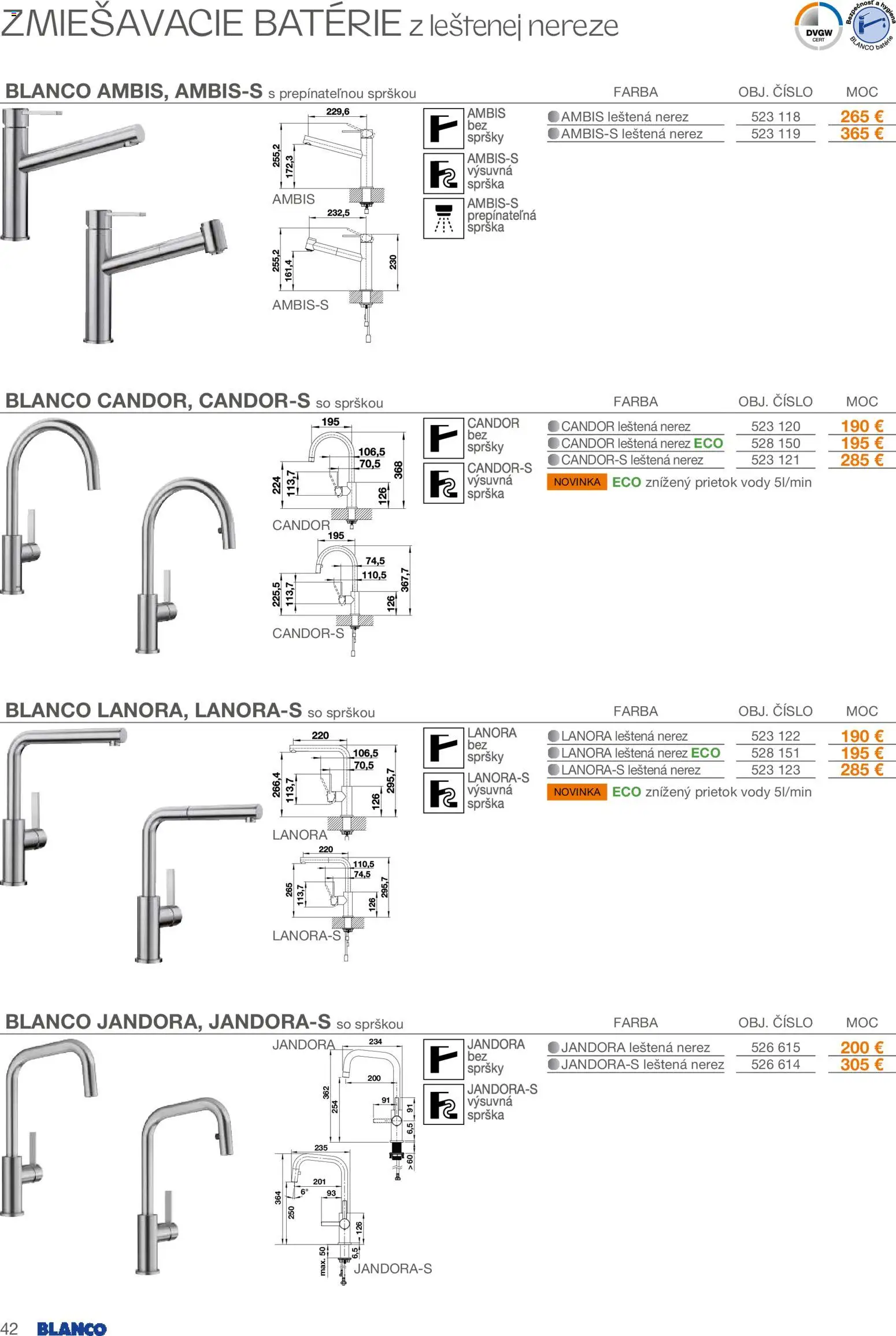 Nové Blanco akcie – leták je platný od 01.02.2026 | Strana: 42