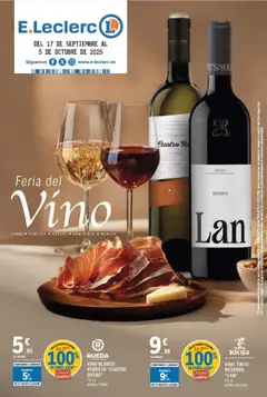 Vista previa E.Leclerc folleto válido desde el 17.09.2025