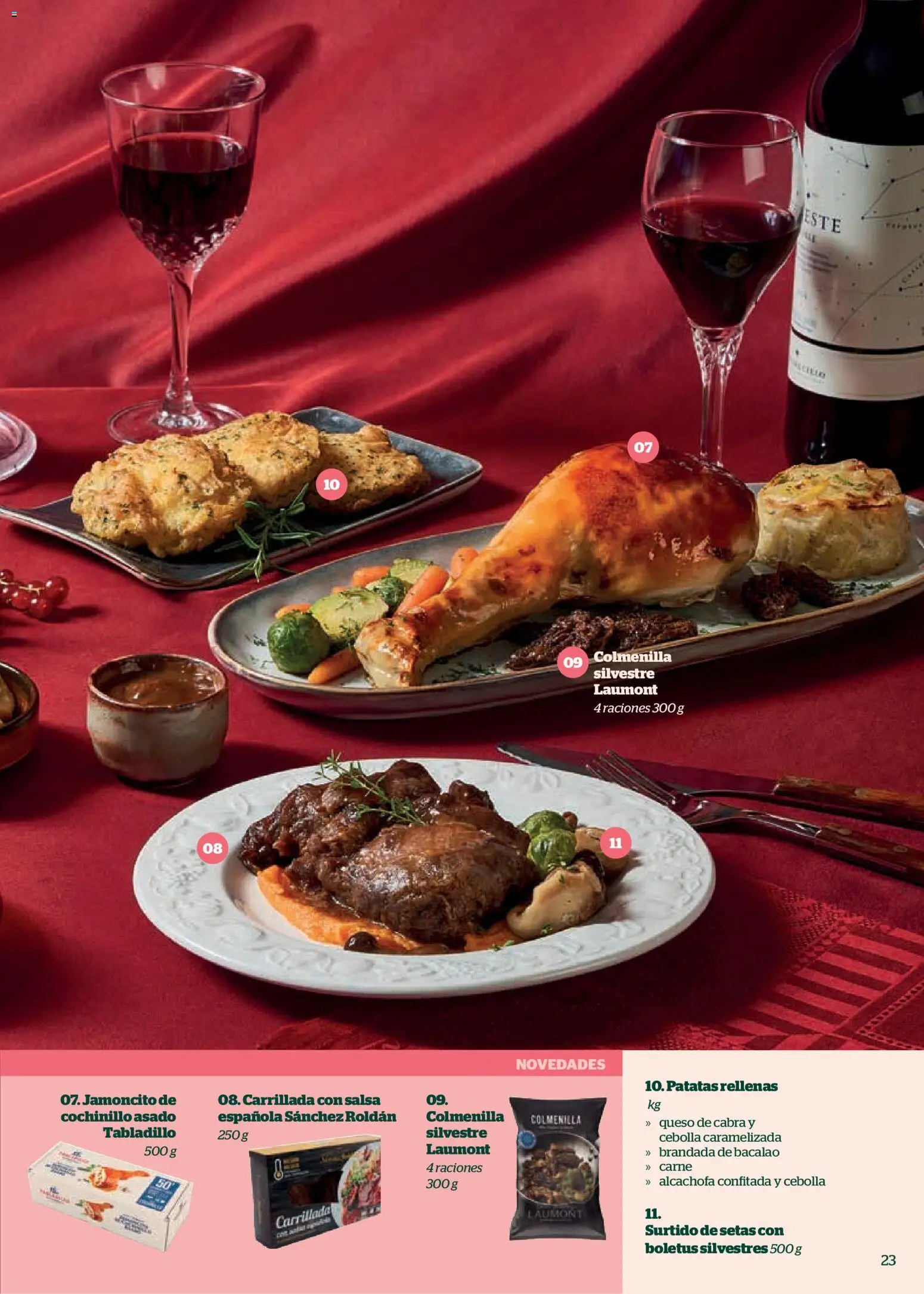 La Sirena Especial Navidad │ válido desde el 13.11.2025 | Página: 23 | Productos: Queso, Παγωμένο τσάι