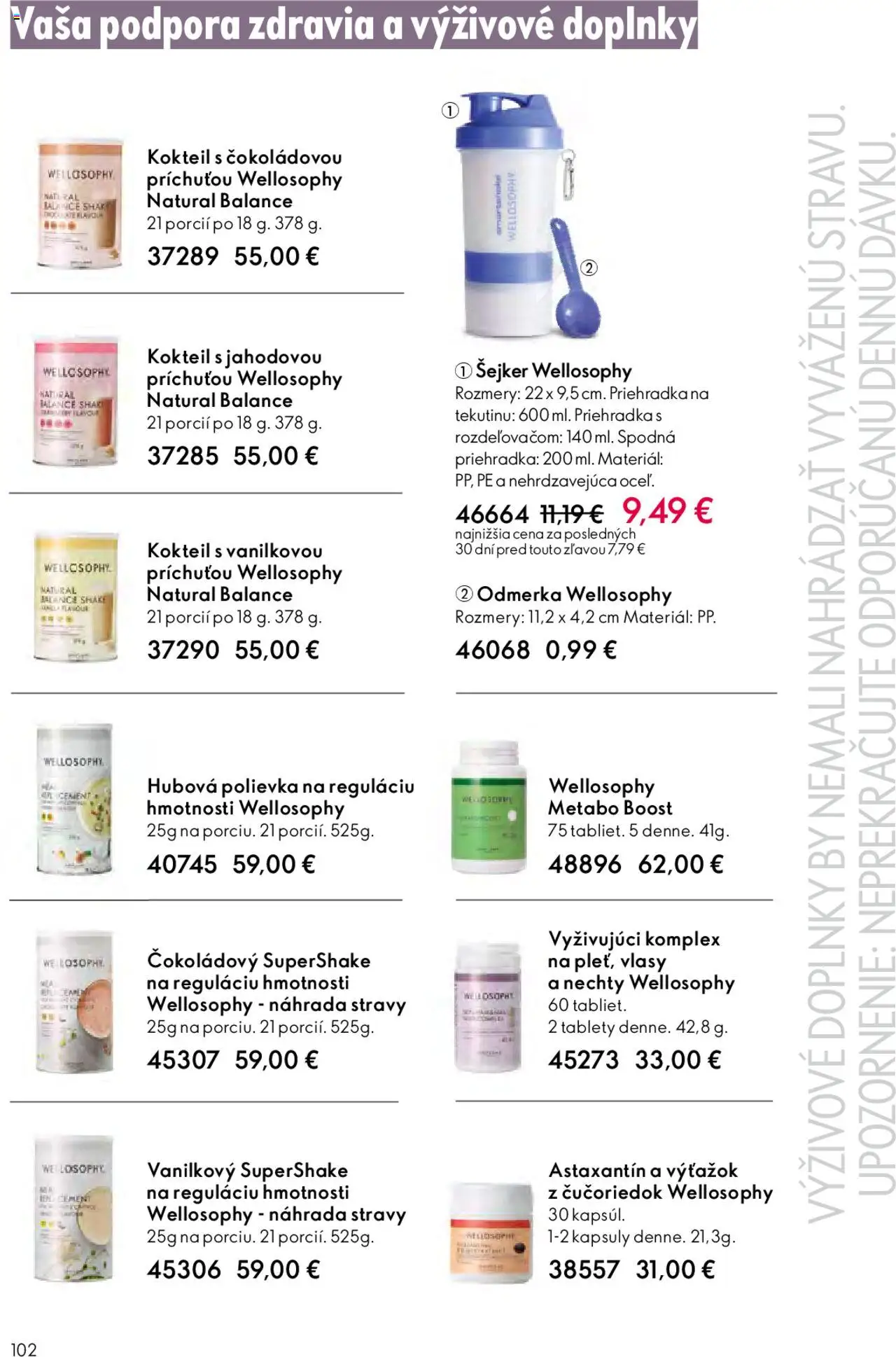Nové Oriflame akcie – leták je platný od 22.10.2025 | Strana: 102 | Produkty: Metabo