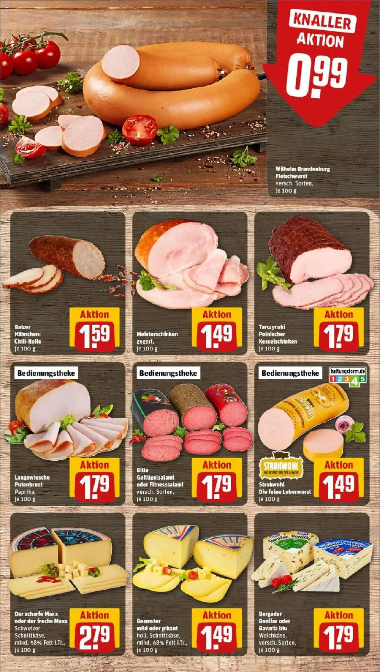 Rewe prospekt St. Augustin	 - gültig ab dem 24.08.2025 | Seite: 11 | Produkte: Hahnchen, Salami