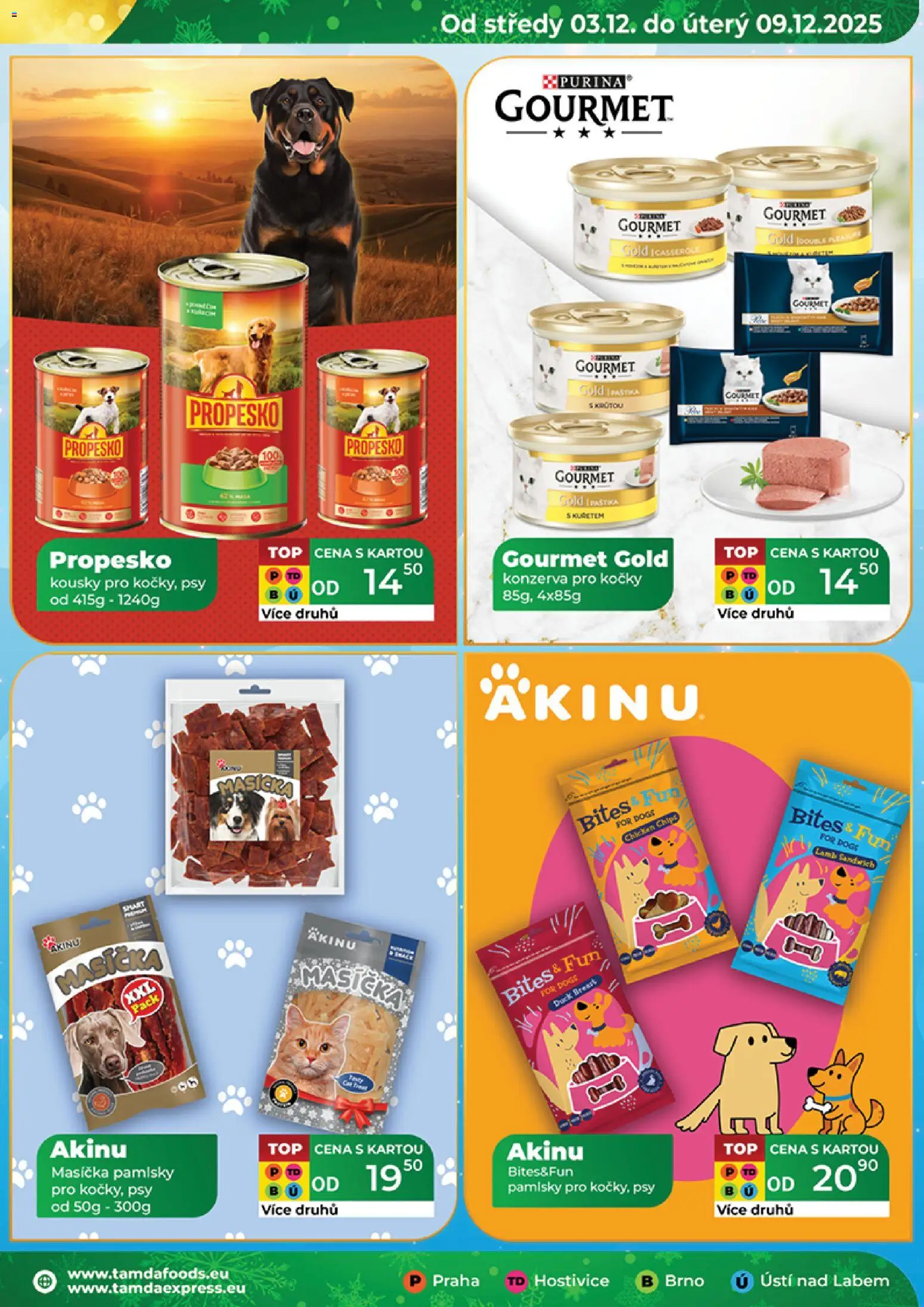 Tamda Foods leták od 03.12.2025 | Strana: 23 | Produkty: Gourmet, Propesko, Gourmet Gold, Konzerva pro kočky