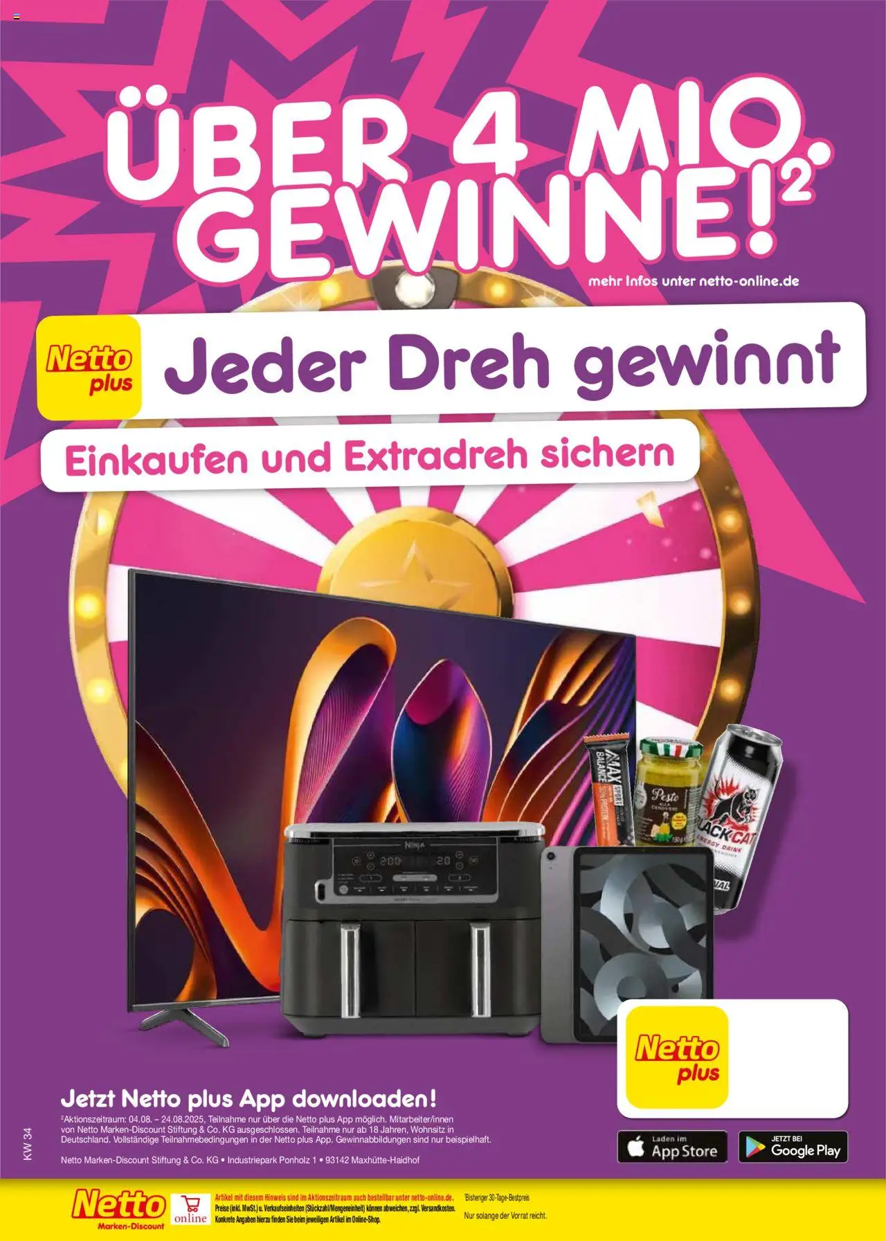 Netto Marken-Discount Prospekt 	 - gültig ab dem 04.08.2025 | Seite: 22 | Produkte: Energy