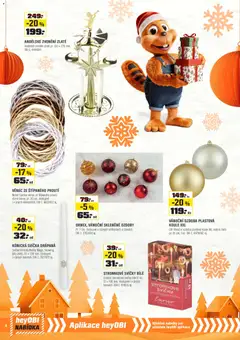 Náhled letáku OBI leták od 01.11.2025 | Strana: 4 | Produkty: Vločky, Svíčka, Svíčky, Andělské zvonění