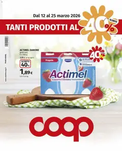 Anteprima del volantino COOP volantino Nova Milanese valido a partire dal 12.03.2026