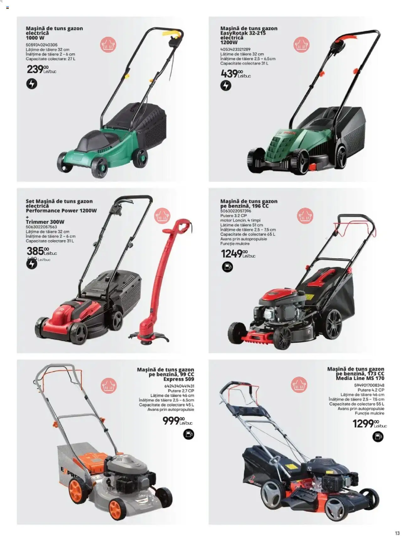 Noul catalog Brico Depot – valabil de la 14.02.2025 | Pagină: 13 | Produse: Trimmer, Mașină de tuns