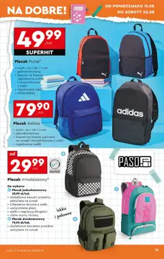Biedronka gazetka - Hity i inspiracje od 11.08.2025 | Strona: 25 | Produkty: Klapki, Czapka, Klapki damskie