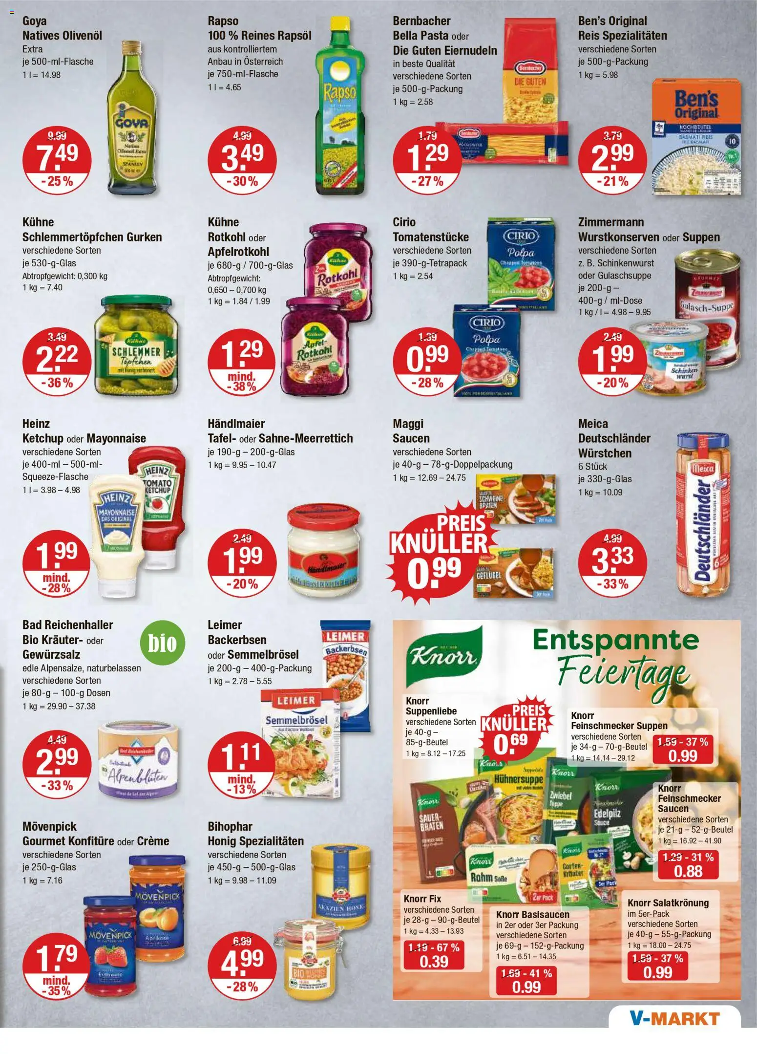 V-Markt - Schwaben / Oberbayern – gültig ab 18.12.2025 | Seite: 7 | Produkte: Äpfel, Creme, Meica, Schinken