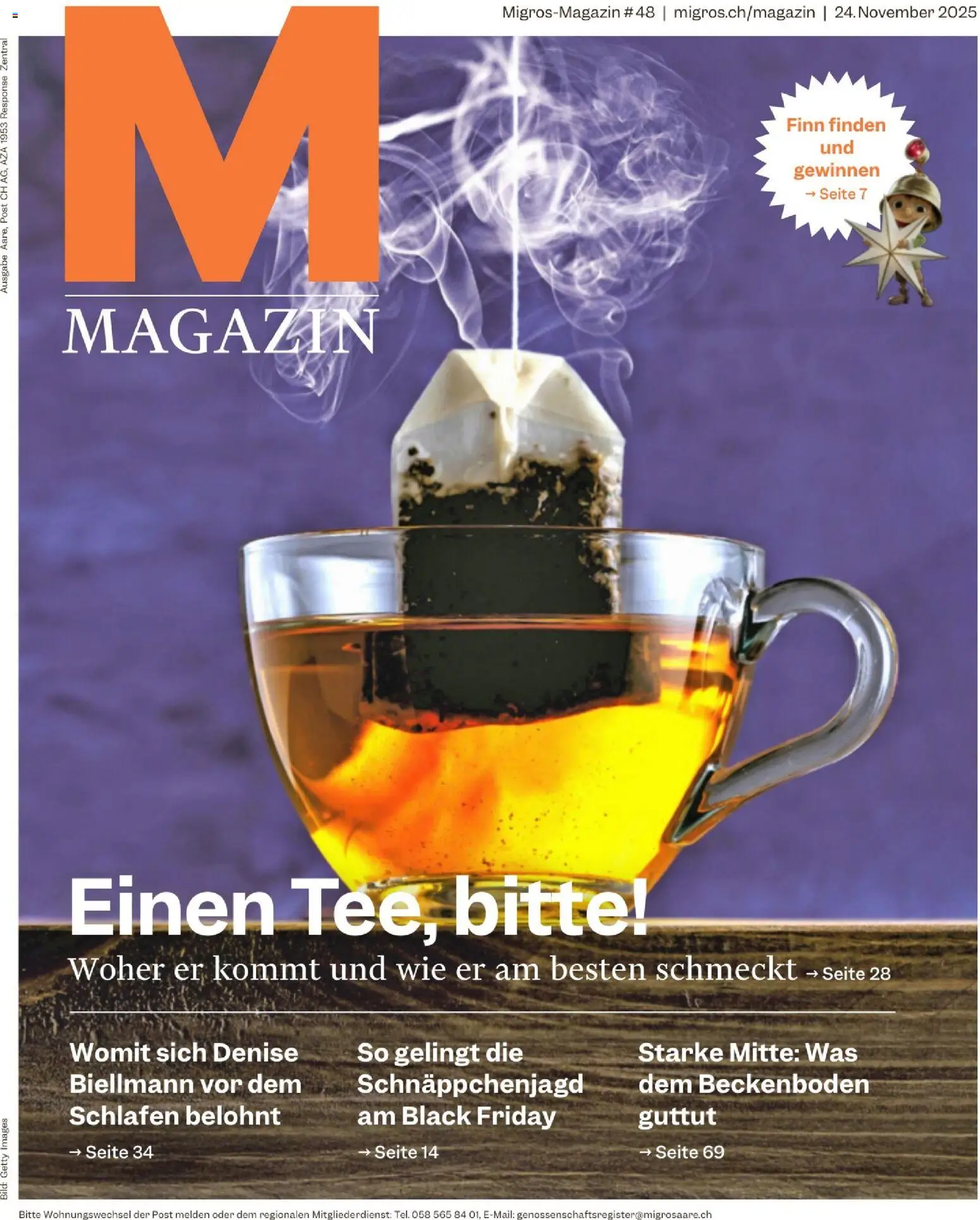 Migros Magazin – gültig ab 24.11.2025 | Seite: 1