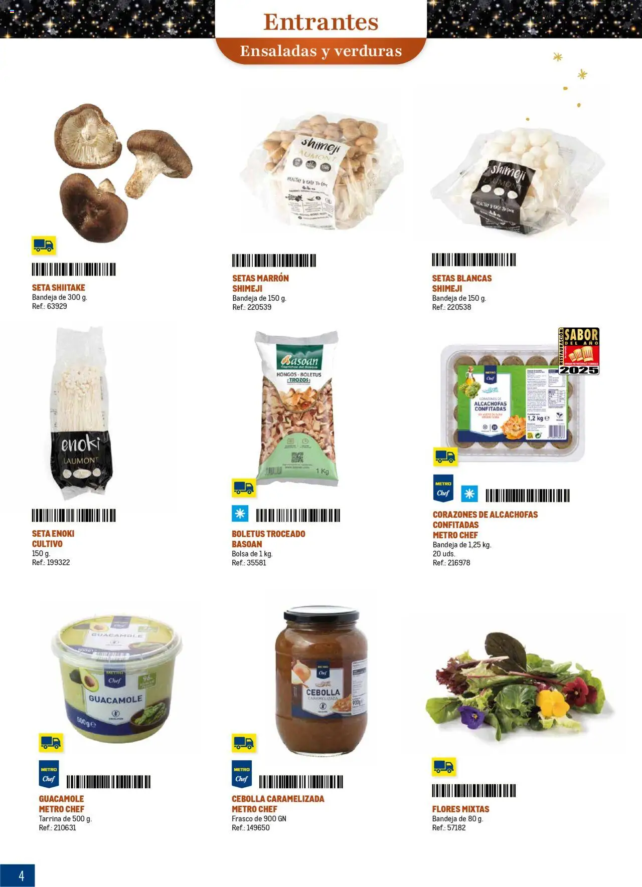 Makro - Comidas y Cenas de Navidad Canarias │ válido desde el 03.10.2025 | Página: 4 | Productos: Guacamole, Παγωμένο τσάι, Bolsa, Bandeja