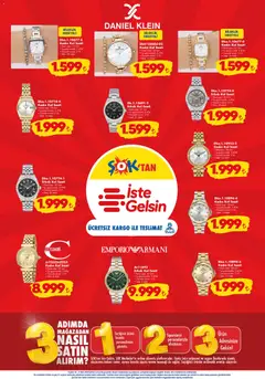 25.03.2026 tarihinden itibaren geçerli olan Şok Market kataloğu önizlemesi | Sayfa: 7 | Ürünler: Su, Bağlayıcı, Kasa