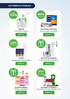 BENU Lekáreň leták platný od 01.10.2025 | Strana: 3 | Produkty: Voltaren, Avene, CeraVe