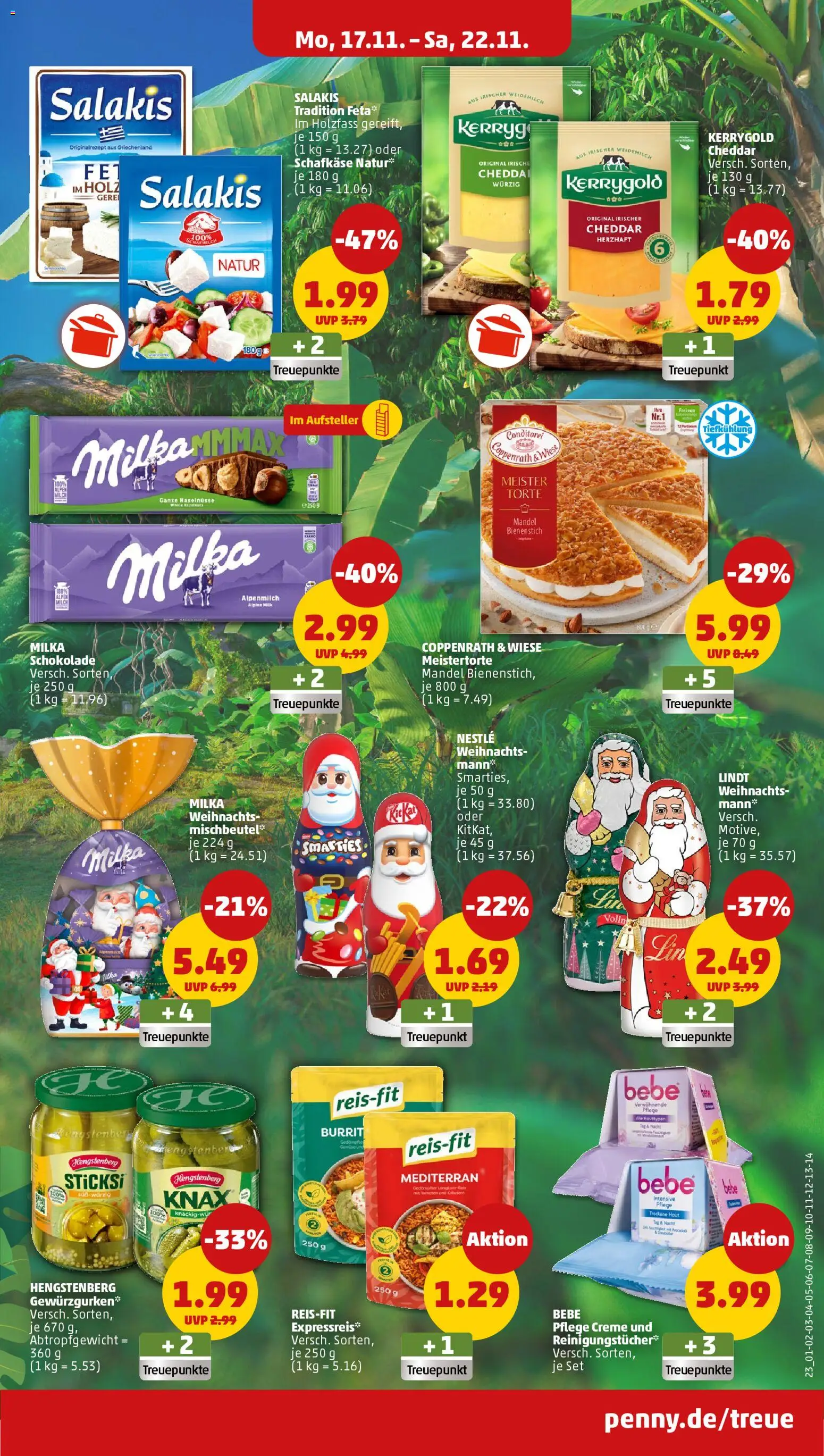 Penny Prospekt 	 – gültig ab 17.11.2025 | Seite: 15 | Produkte: Schokolade, Milka schokolade, Smarties, Lindt