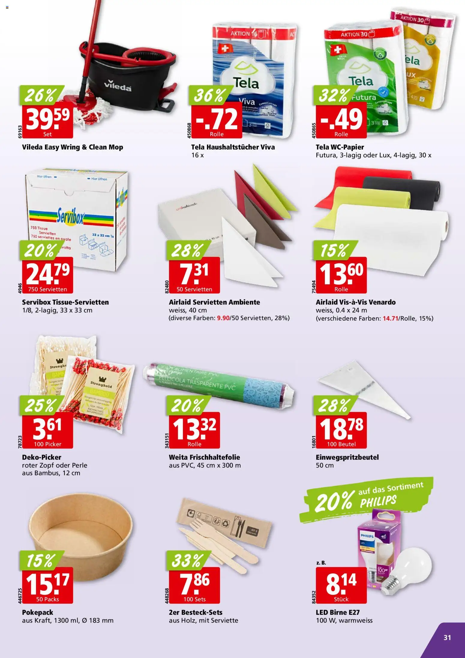 Aligro Aktionen – gültig ab 19.01.2026 | Seite: 31 | Produkte: Birne, Philips