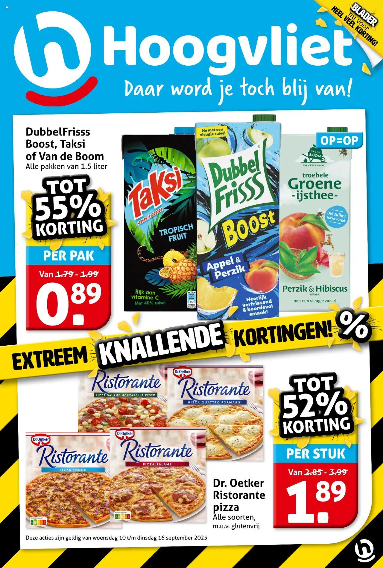  | Pagina: 1 | Producten: Zuivel, Pizza, Waffelini, Mozzarella