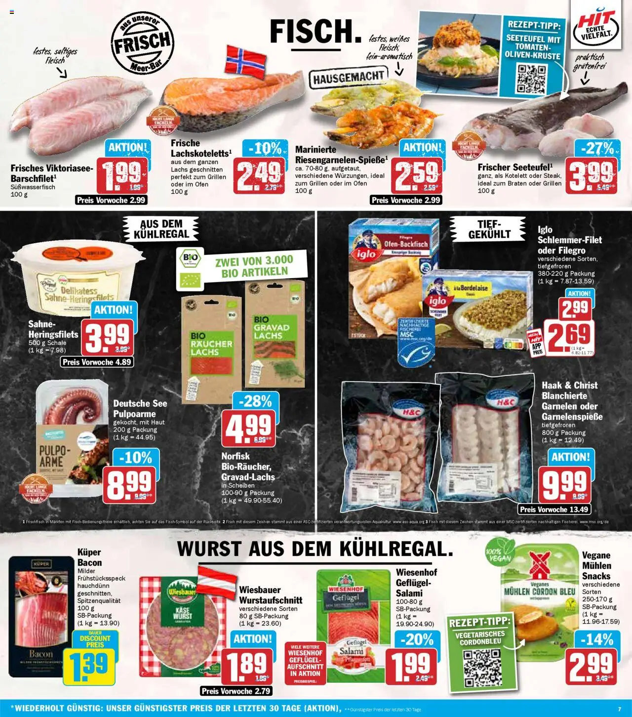 HIT - Rheinland-Pfalz - gültig ab dem 25.08.2025 | Seite: 7 | Produkte: Ofen, Tomaten, Garnelen, Fleisch