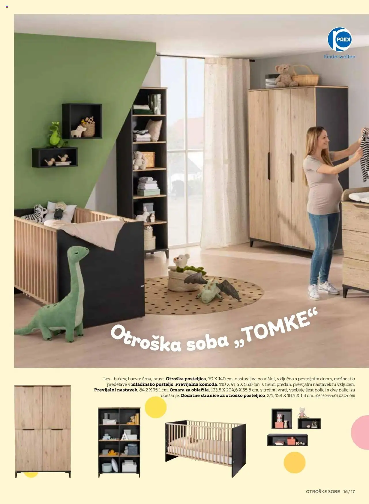 XXXL Lesnina katalog svet otroških sob │ velja od 08.08.2025 | Stran: 17 | Izdelki: Omara, Barva