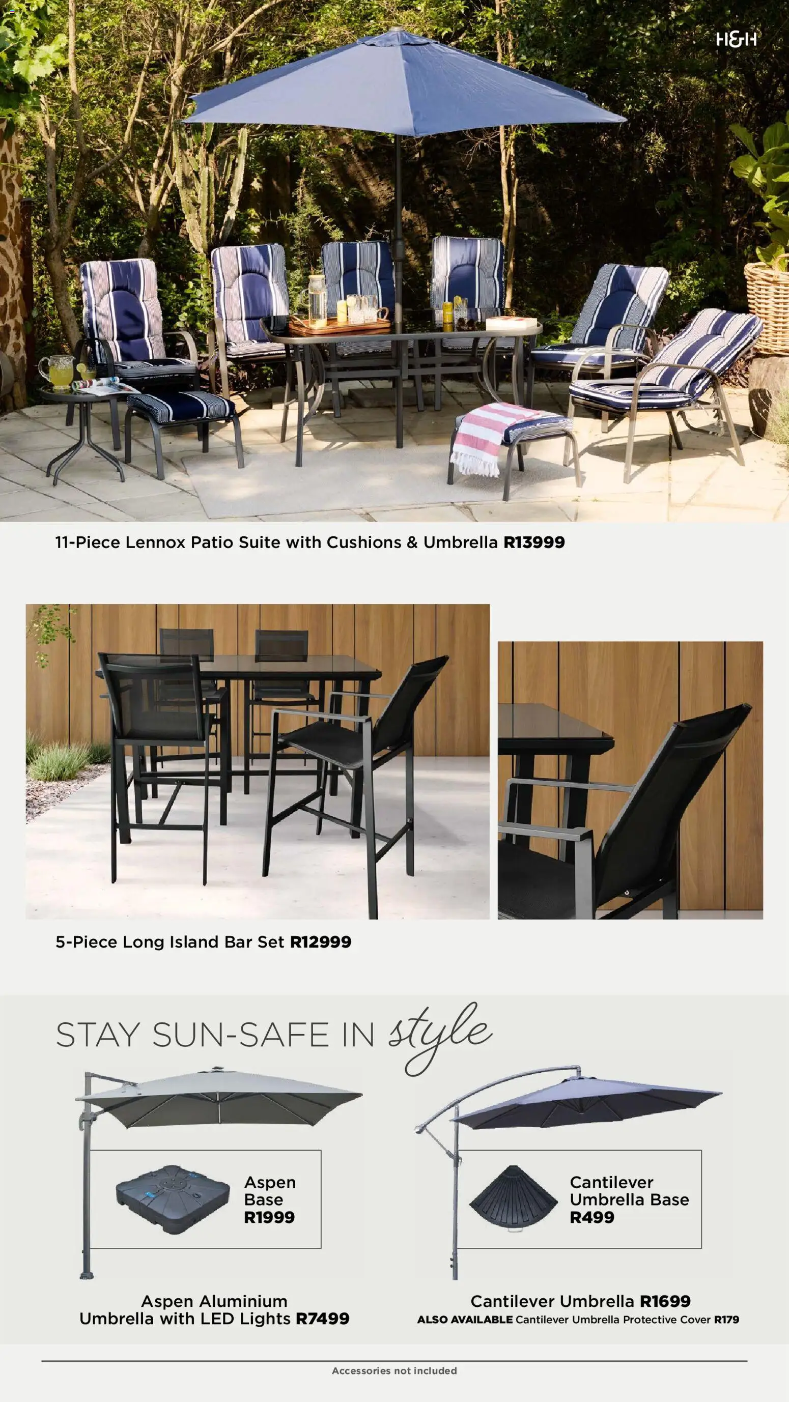 New House and Home catalogue – valid from 17.11.2025 | Page: 35 | Products: Cover, Umbrella, Bar set