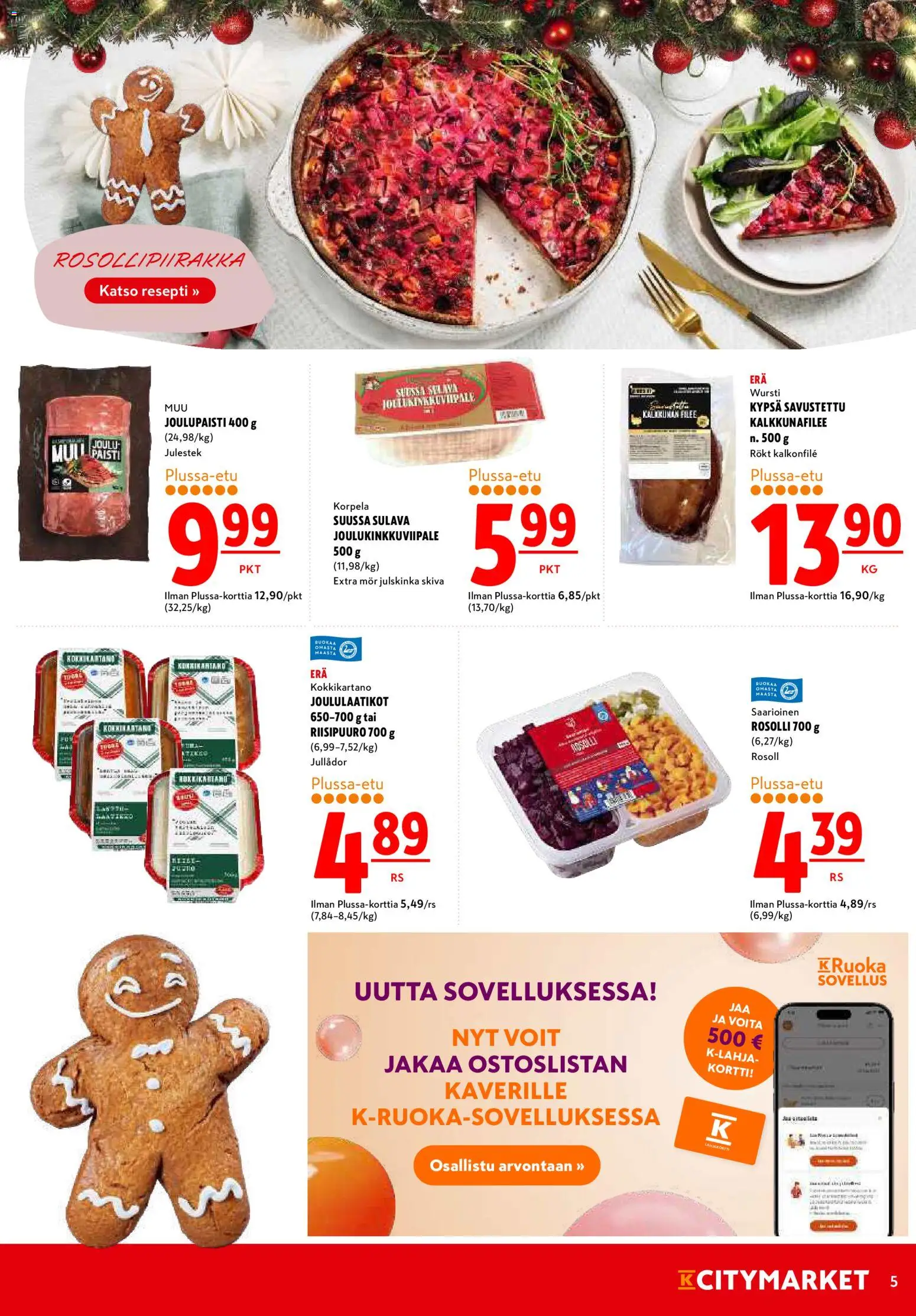 K-Citymarket tarjoukset – voimassa 15.12.2025 alkaen | Sivu: 5