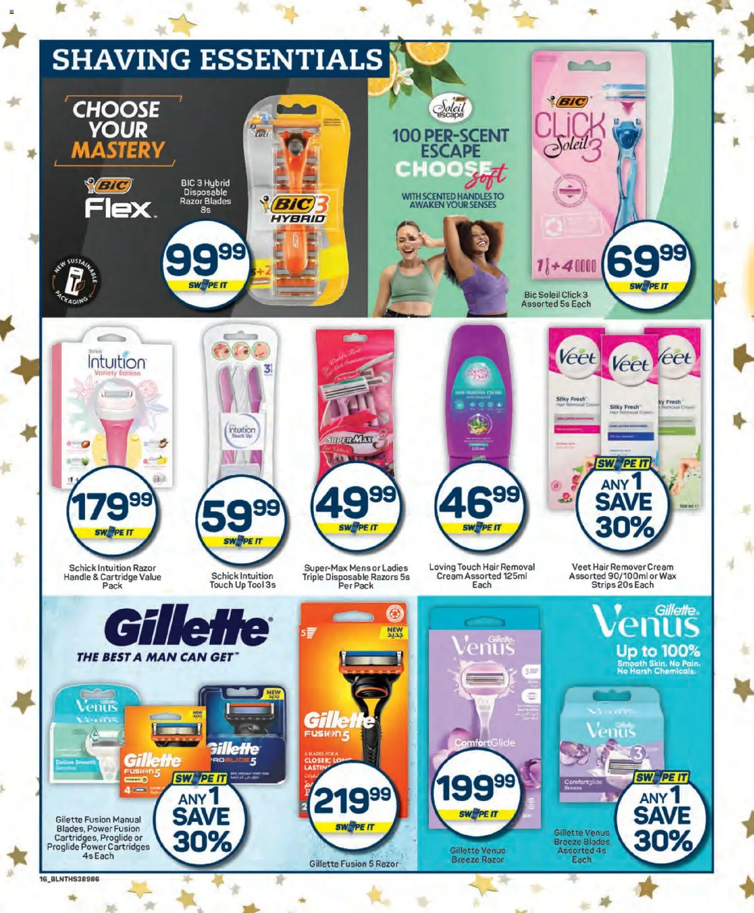 New Pick n Pay catalogue – valid from 25.11.2025 | Page: 16 | Products: Wax, Cream, Razors