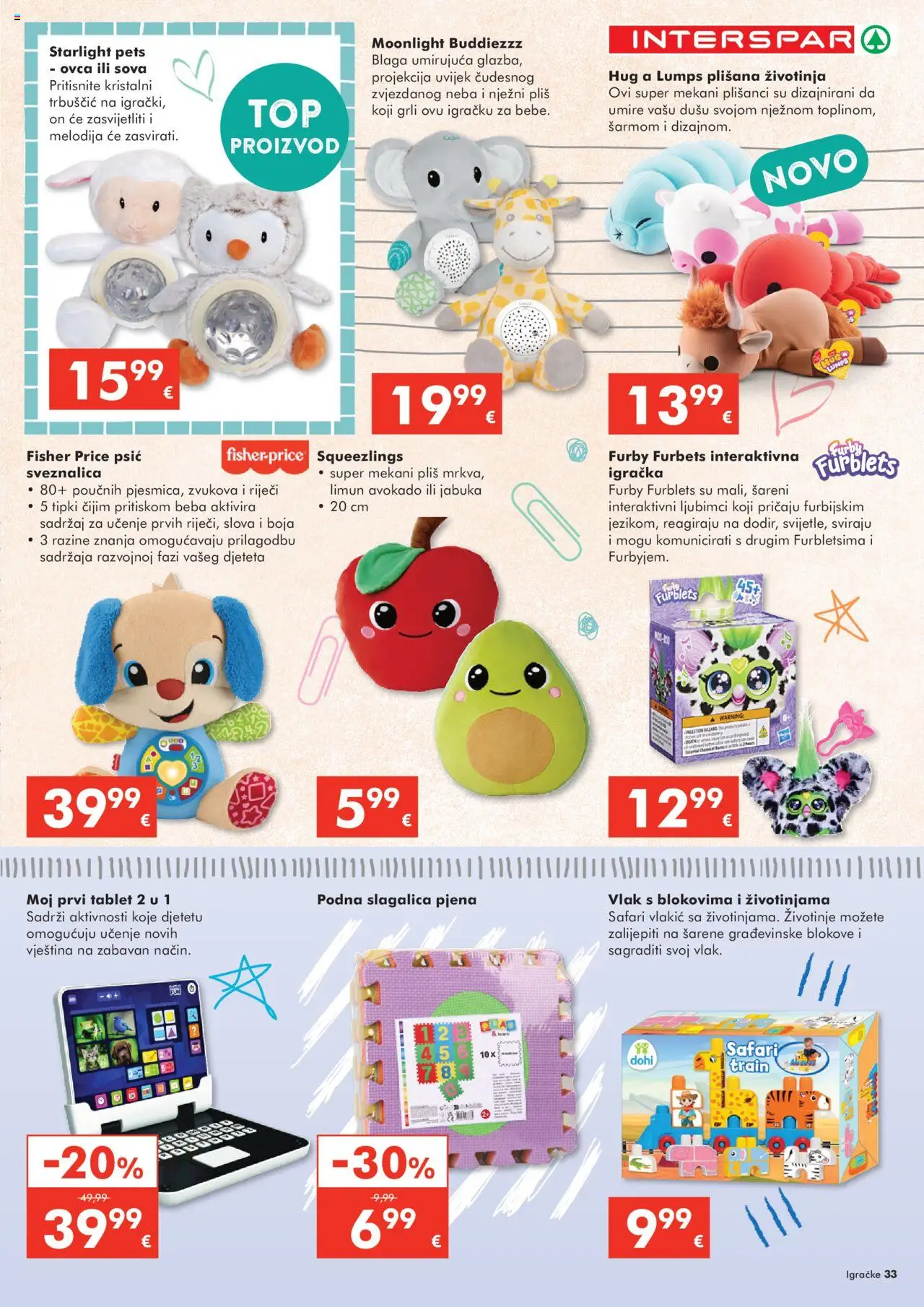 Interspar katalog | vrijedi od 22.10.2025 | Stranica: 33 | Proizvodi: Tablet, Avokado, Limun, Jabuka