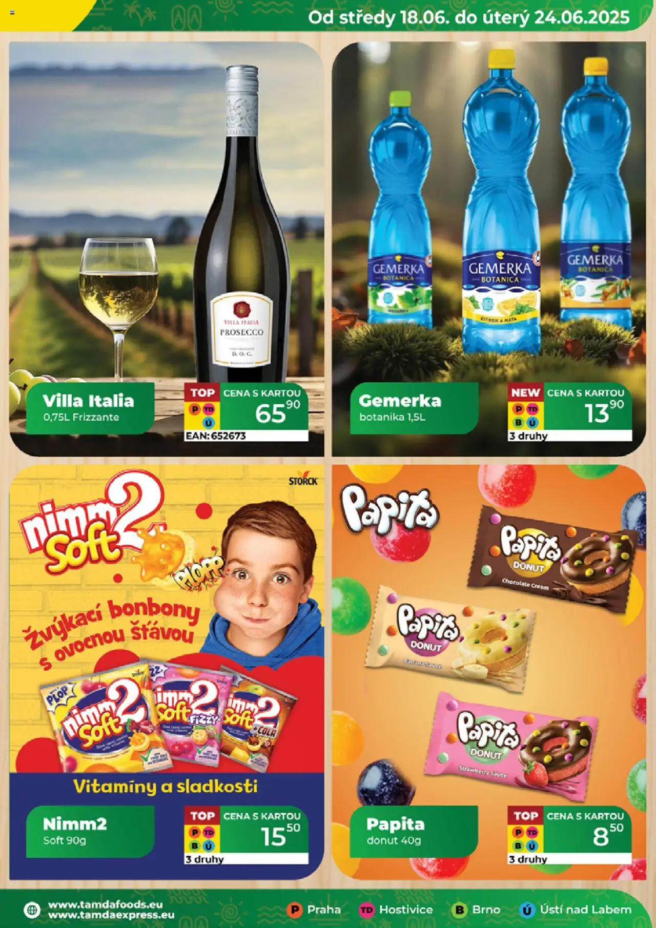 Tamda Foods leták od 18.06.2025 | Strana: 25 | Produkty: Bonbóny, Vitamíny, Sladkosti, Citron