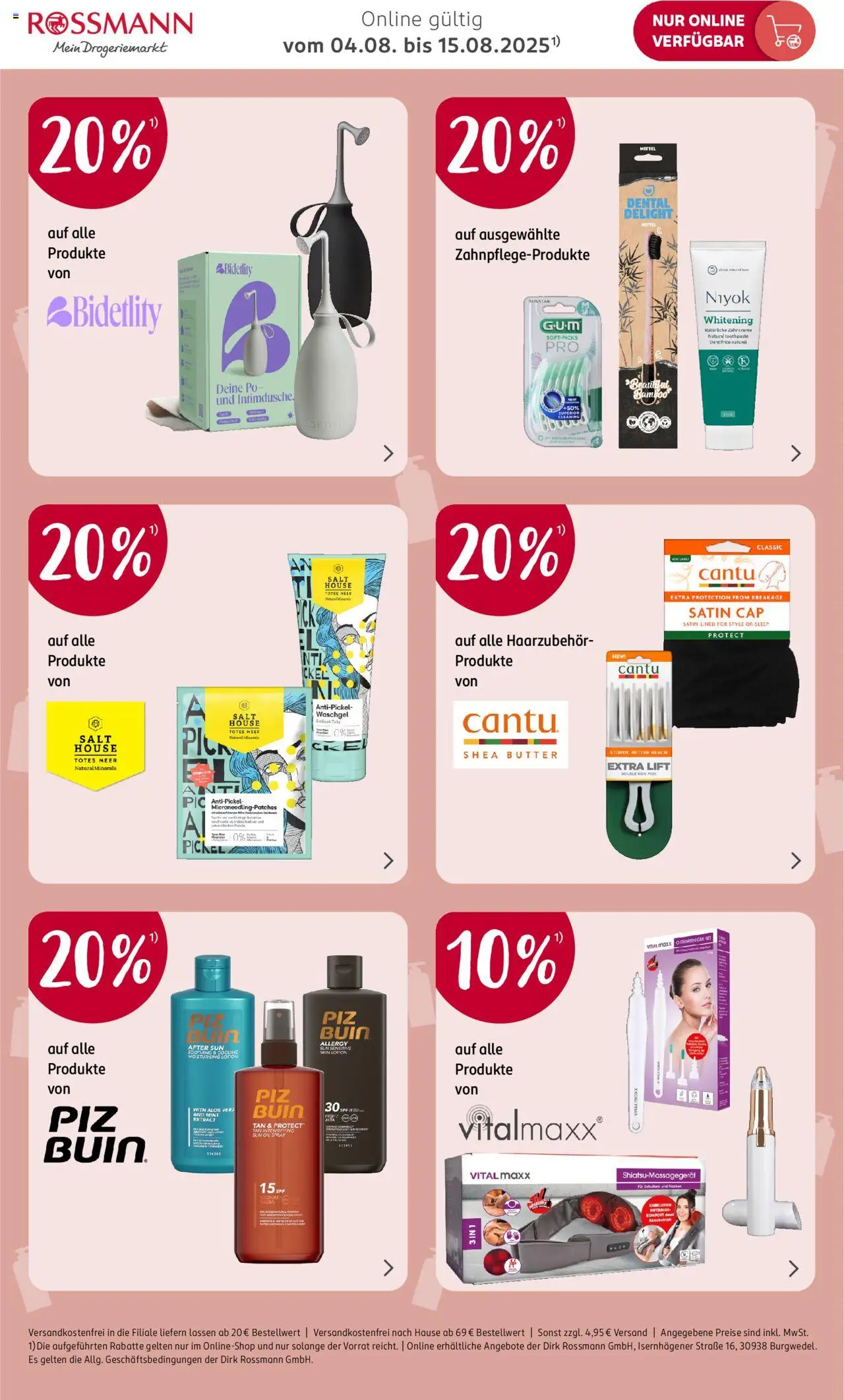 Rossmann Onlineprospekt - gültig ab dem 04.08.2025 | Seite: 5 | Produkte: Butter, After Sun