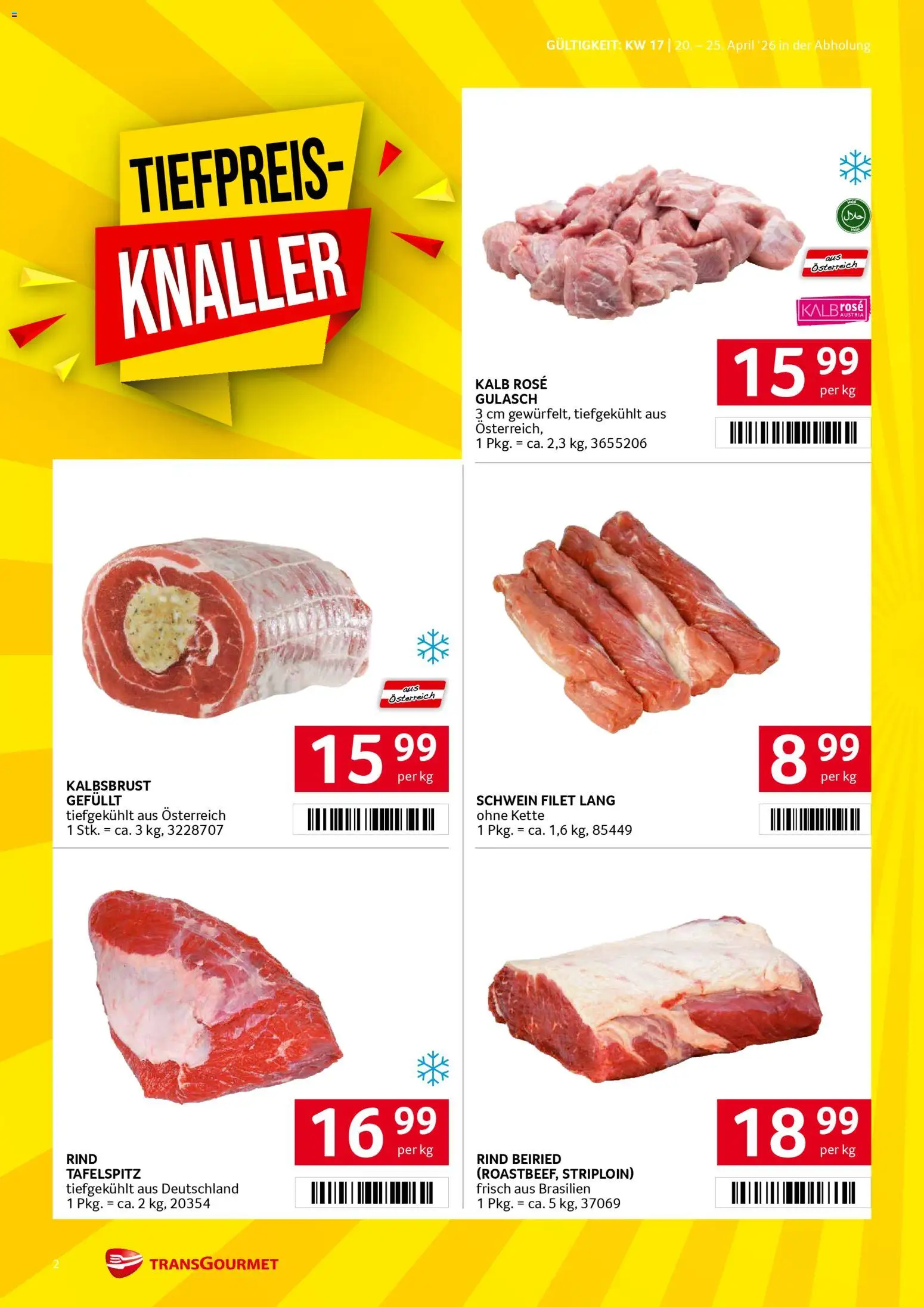 Transgourmet Flugblatt gültig ab 20.04.2026 | Seite: 2