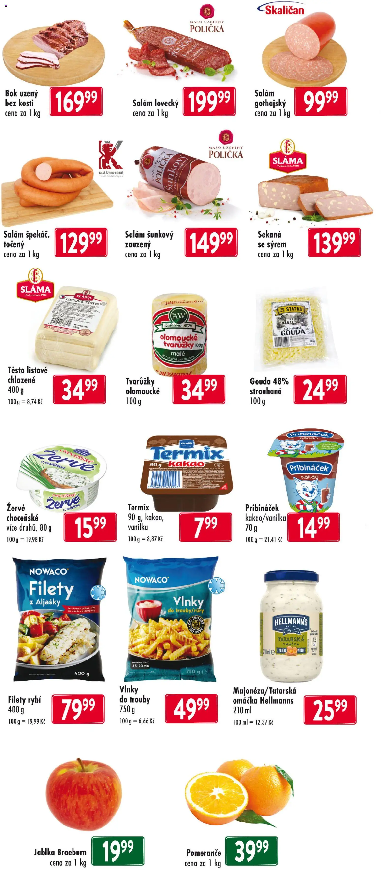 Astur & Qanto leták od 12.03.2026 | Strana: 2 | Produkty: Jablka, Sekaná, Tatarská omáčka, Kakao