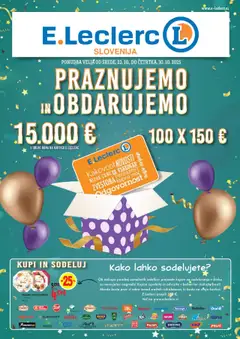 E.leclerc katalog akcije – veljaven od 22.10.2025