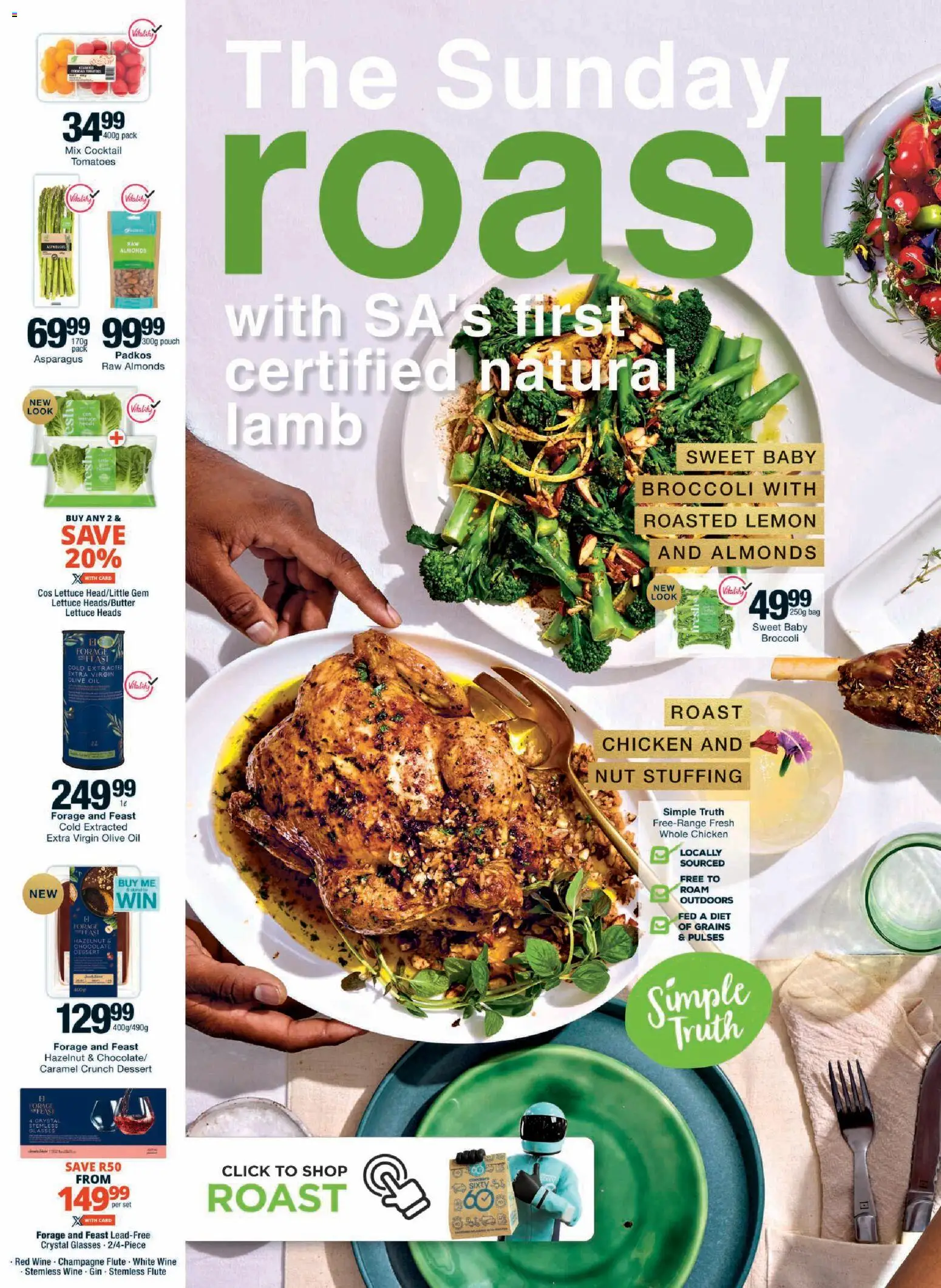 New Checkers catalogue – valid from 23.03.2026 | Page: 10 | Products: Wine, Chicken, Lemon, Lettuce