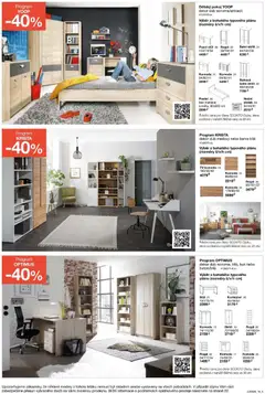 Náhled letáku Sconto nábytek leták od 22.04.2026 | Strana: 16 | Produkty: Postel, Matrace, Šatní skříň, Psací stůl