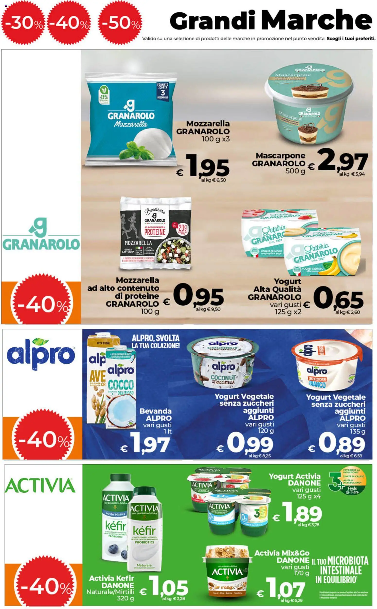 Volantino Ipercoop del 13.02.2026 | Pagina: 4 | Prodotti: Yogurt, Mozzarella, Latte, Stracciatella