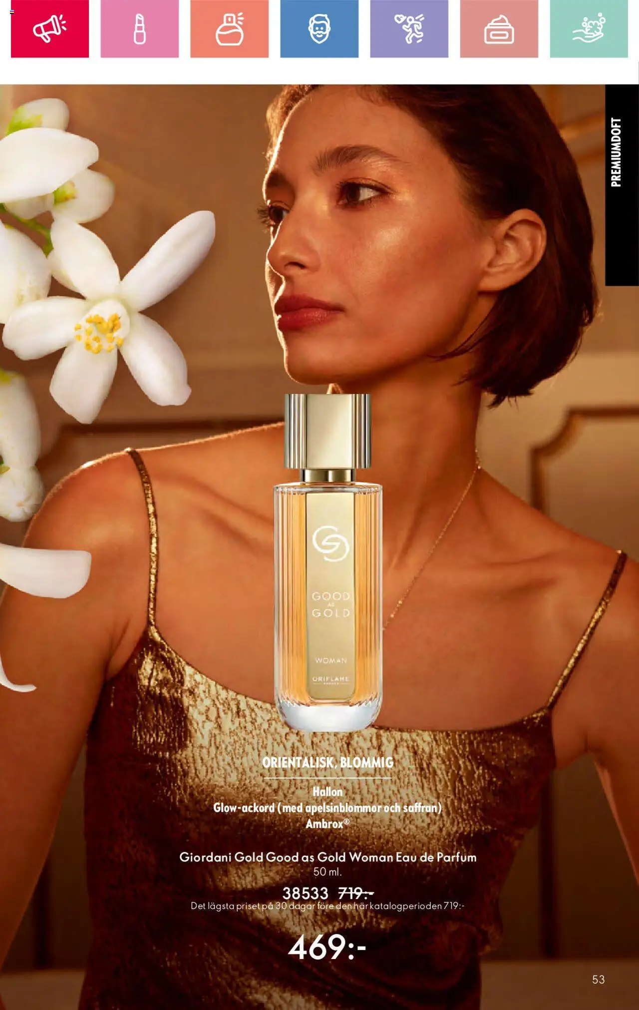 Oriflame reklamblad aktuell från 03.08.2025 | Sida: 53 | Produkter: Saffran, Hallon
