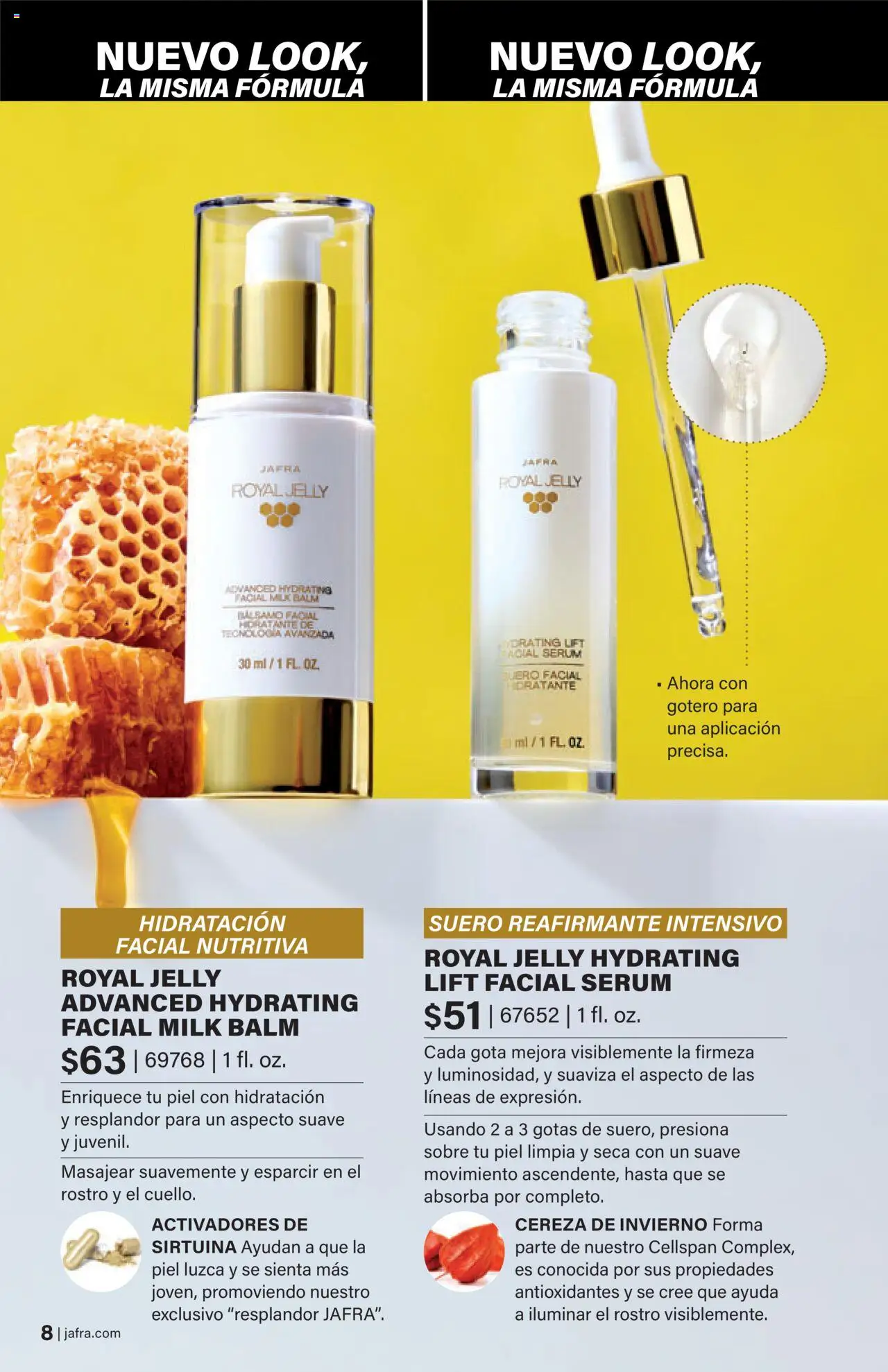 JAFRA folleto │ válido desde el 01.08.2025 | Página: 8 | Productos: Sérum, Gotero
