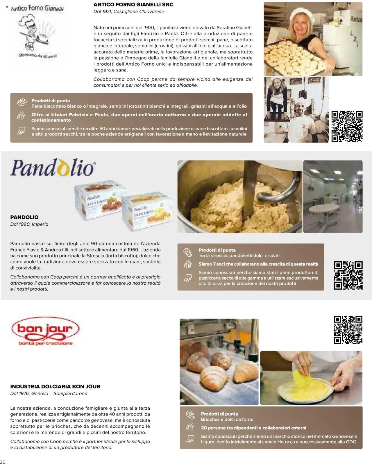 Volantino COOP del 09.10.2025 | Pagina: 20 | Prodotti: Pane, Crostini, Torta, Forno