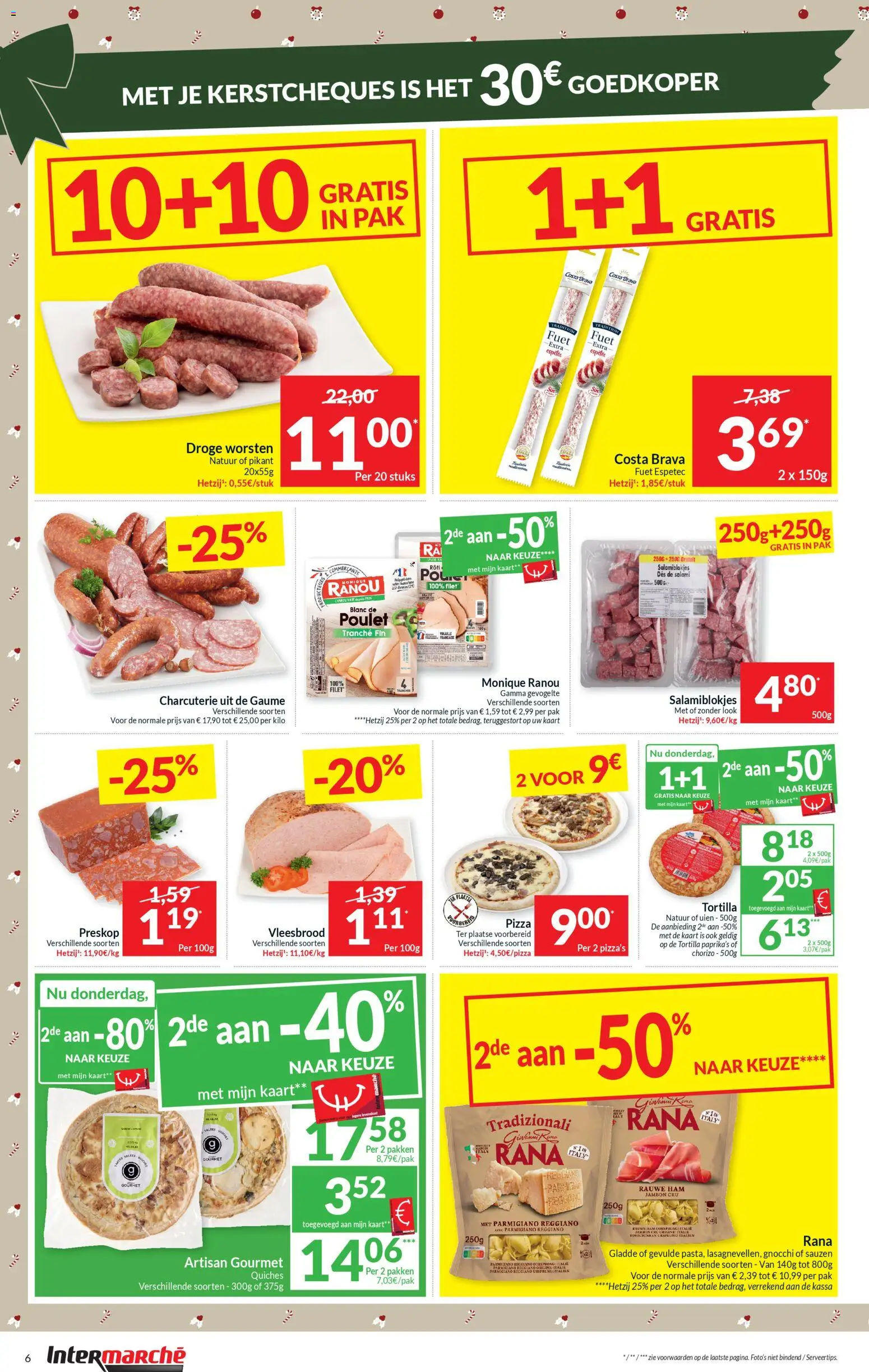 {H1} | Pagina: 6 | Producten: Ham, Chorizo, Kaart, Salami