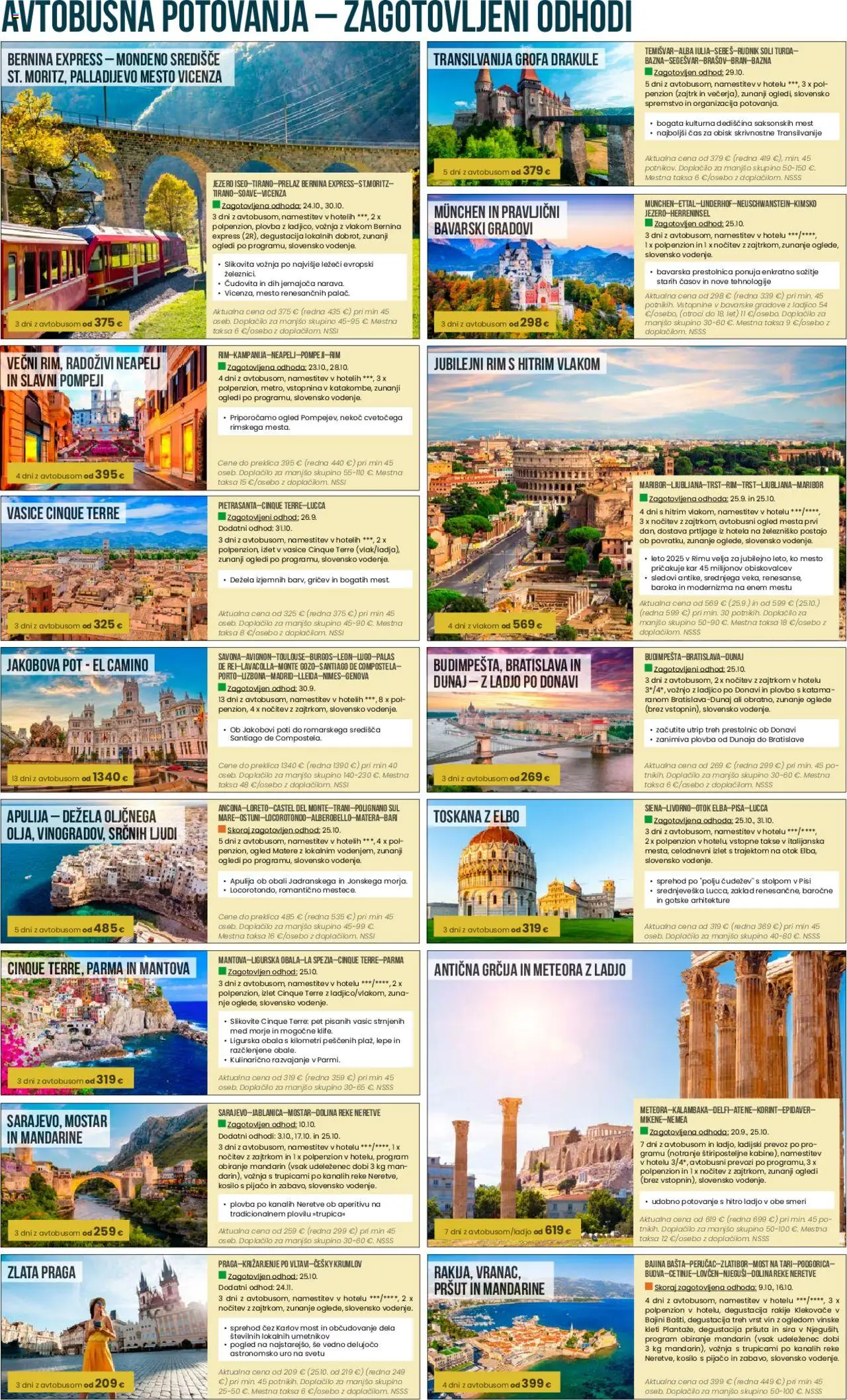 Novi Sonček katalog ponudbe – veljaven od 29.08.2025 | Stran: 4 | Izdelki: Pršut, Mandarine