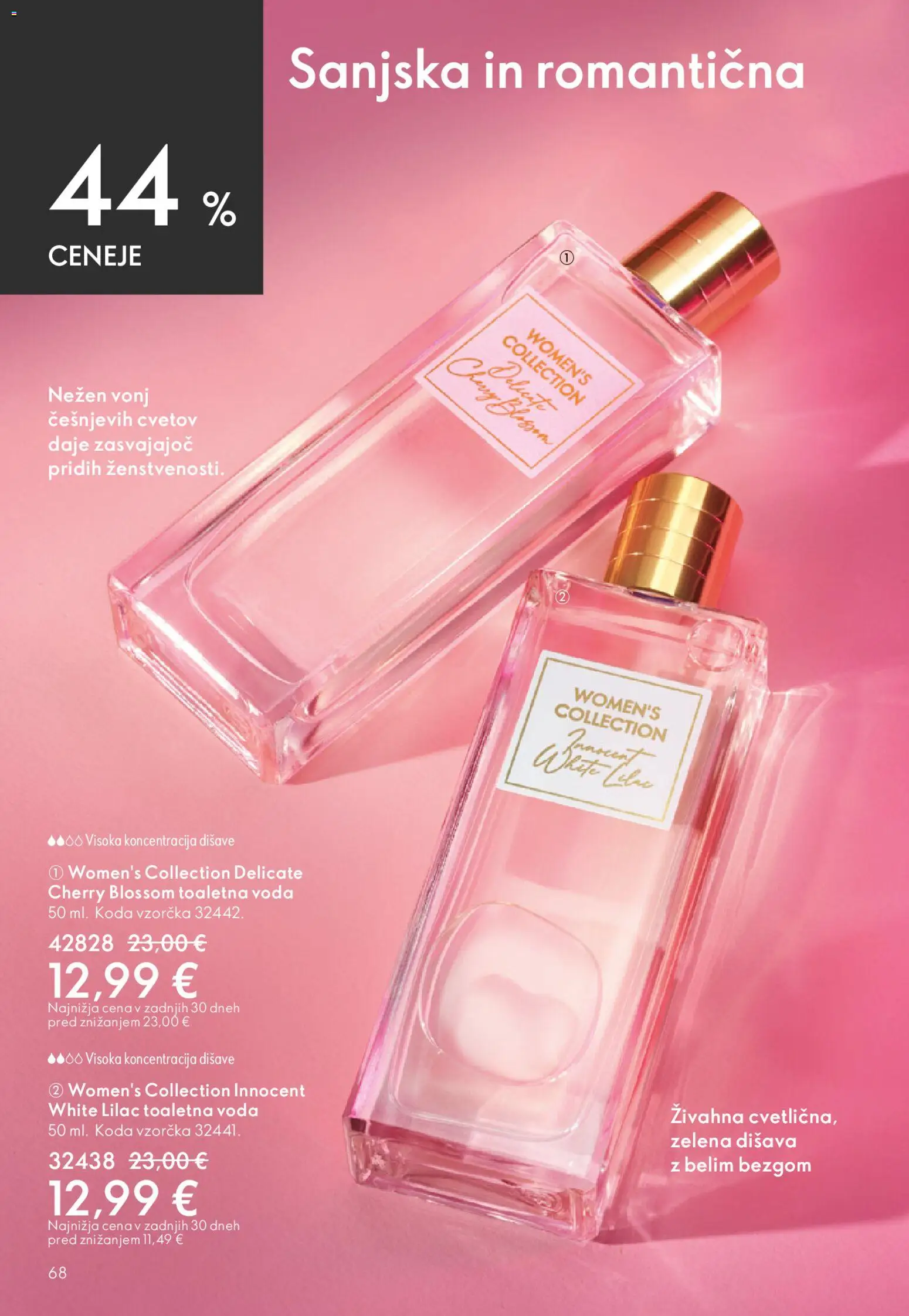 Novi Oriflame katalog ponudbe – veljaven od 22.04.2026 | Stran: 68 | Izdelki: Disava, Voda, Zelena, Toaletna voda