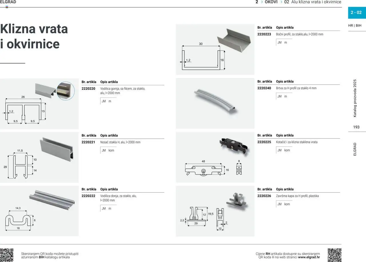 Elgrad katalog | vrijedi od 06.10.2025 | Stranica: 12 | Proizvodi: Vrata, Kapa