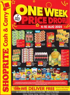 Preview of Shoprite specials valid from 04.08.2025